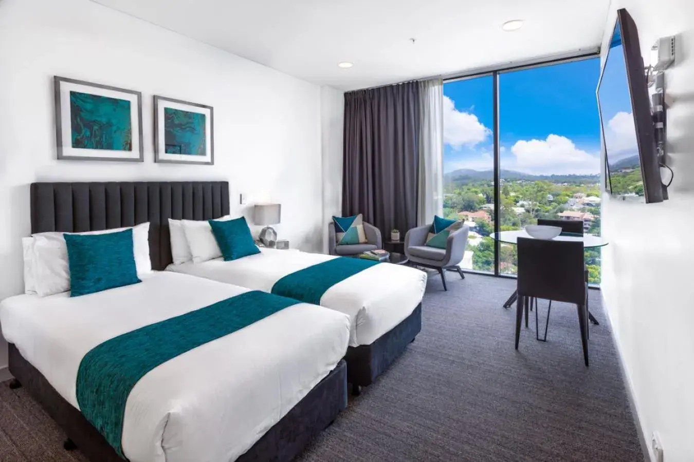 2 Bedroom Dual Key Suite Queen in Essence Suites Taringa 2 Bedroom Dual Key Suite Queen in Essence Suites Taringa