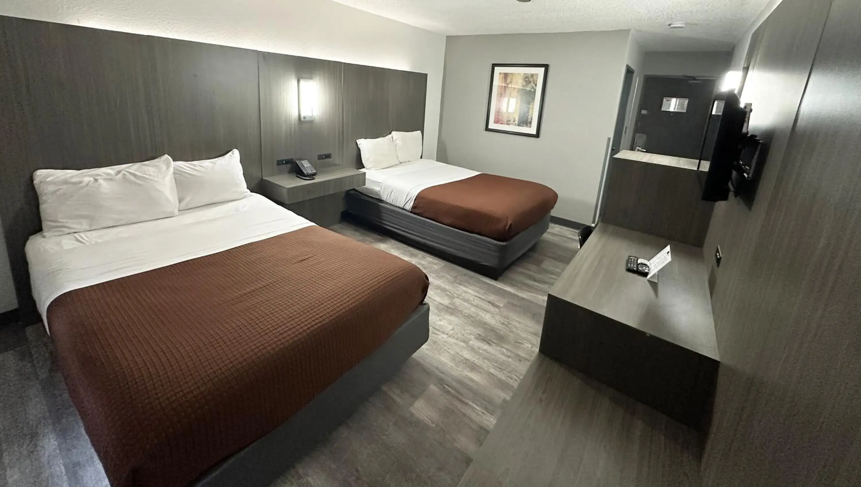 Double Room with Two Double Beds - Non-Smoking in Magnuson Hotel Fort Wayne North - Coliseum Double Room with Two Double Beds - Non-Smoking in Magnuson Hotel Fort Wayne North - Coliseum