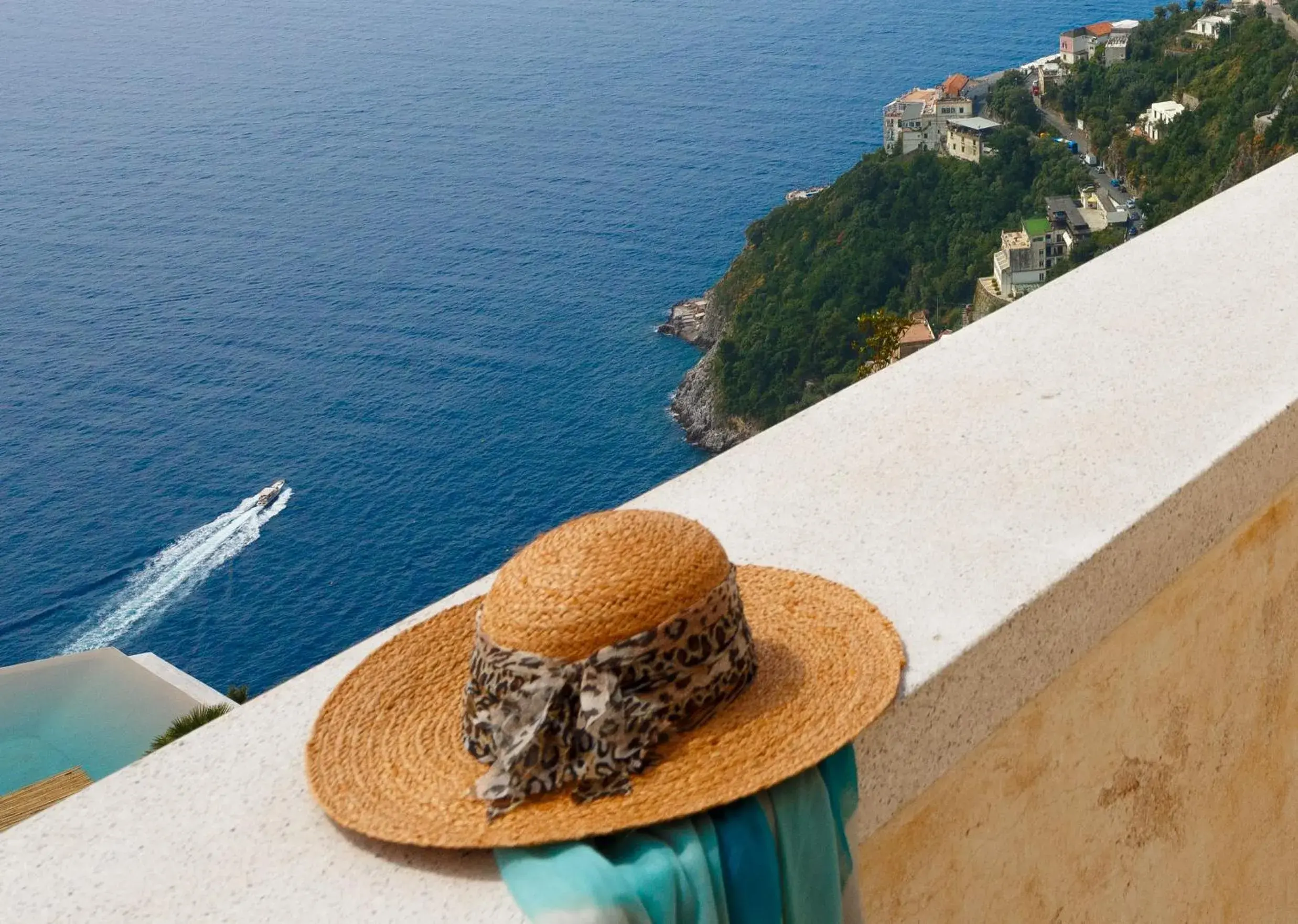 Premium Suite with Terrace and Sea View in Monastero Santa Rosa Hotel & Spa Premium Suite with Terrace and Sea View in Monastero Santa Rosa Hotel & Spa
