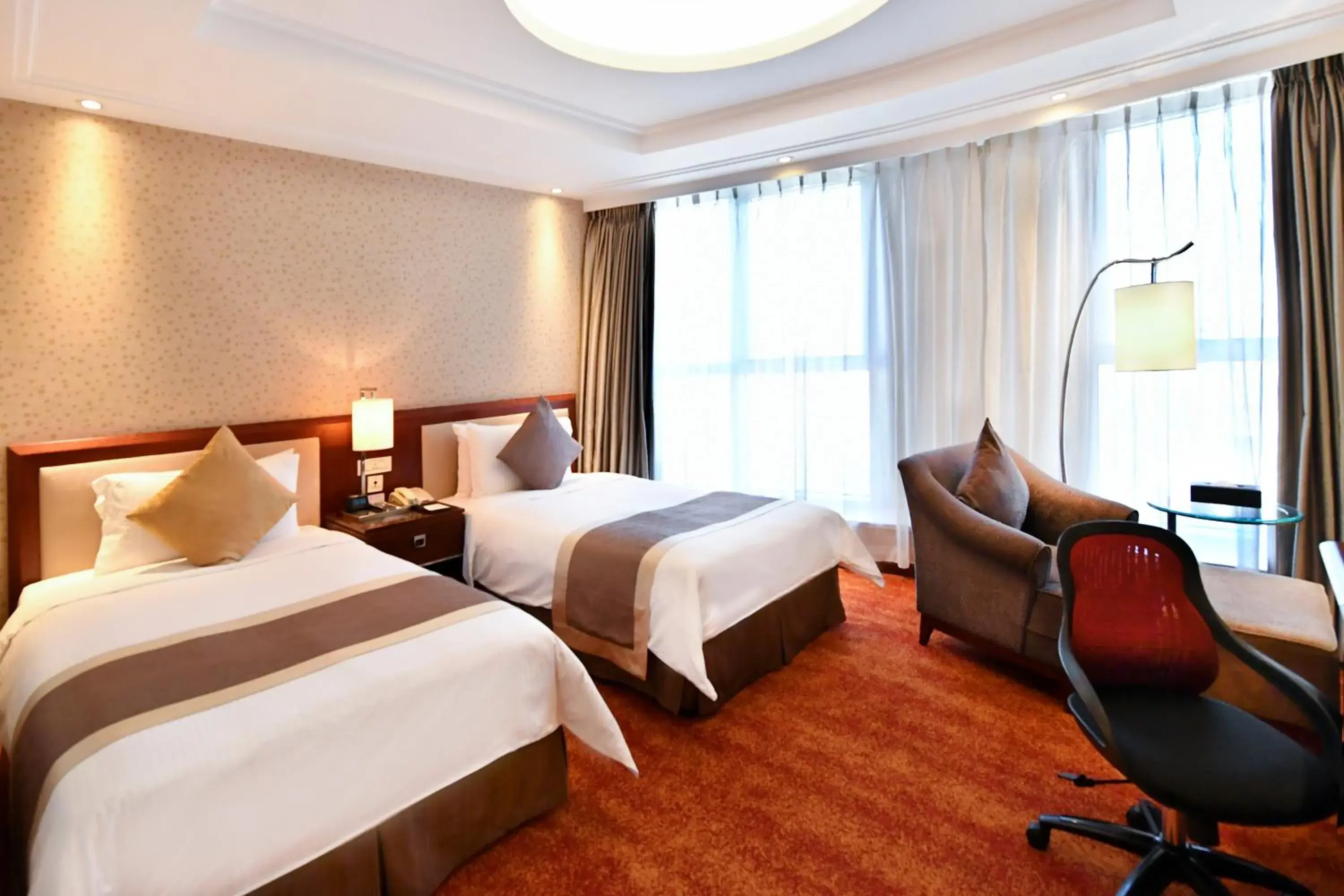 Superior Twin Room in Central Hotel Shanghai - Nanjing Road Superior Twin Room in Central Hotel Shanghai - Nanjing Road
