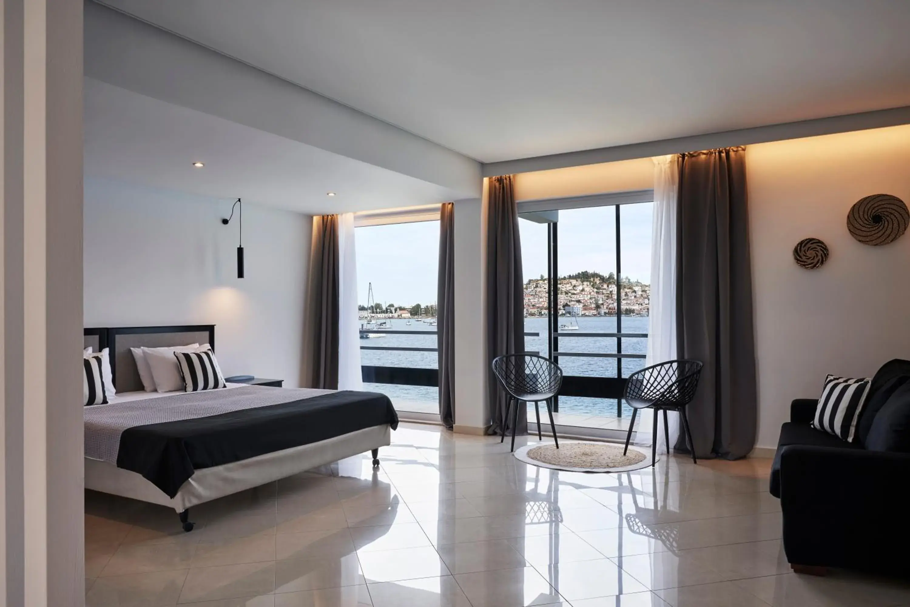 Master Suite with Sea and Poros Town View in Xenia Poros Image Hotel Master Suite with Sea and Poros Town View in Xenia Poros Image Hotel