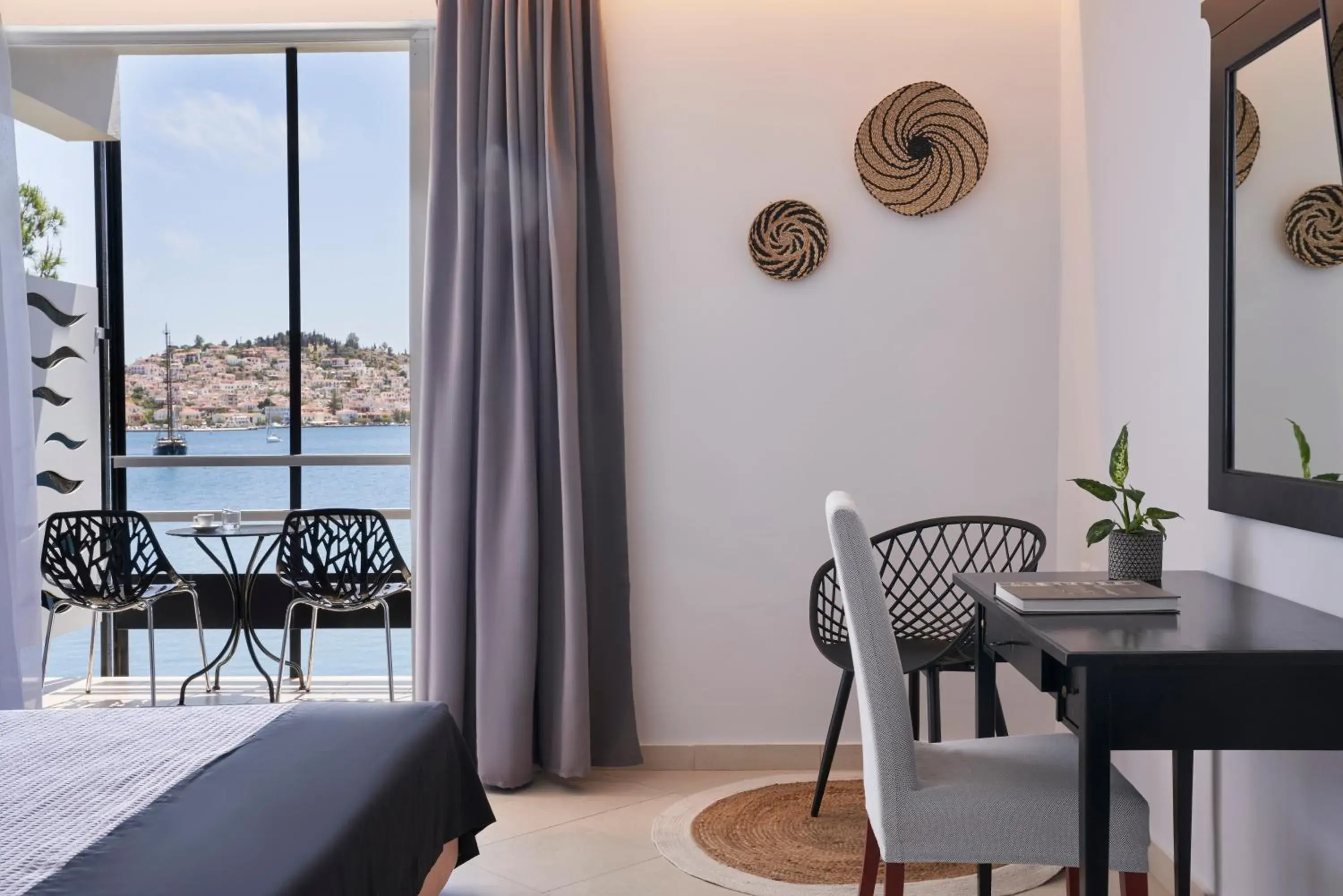 Superior Double with Sea and Poros Town View in Xenia Poros Image Hotel Superior Double with Sea and Poros Town View in Xenia Poros Image Hotel