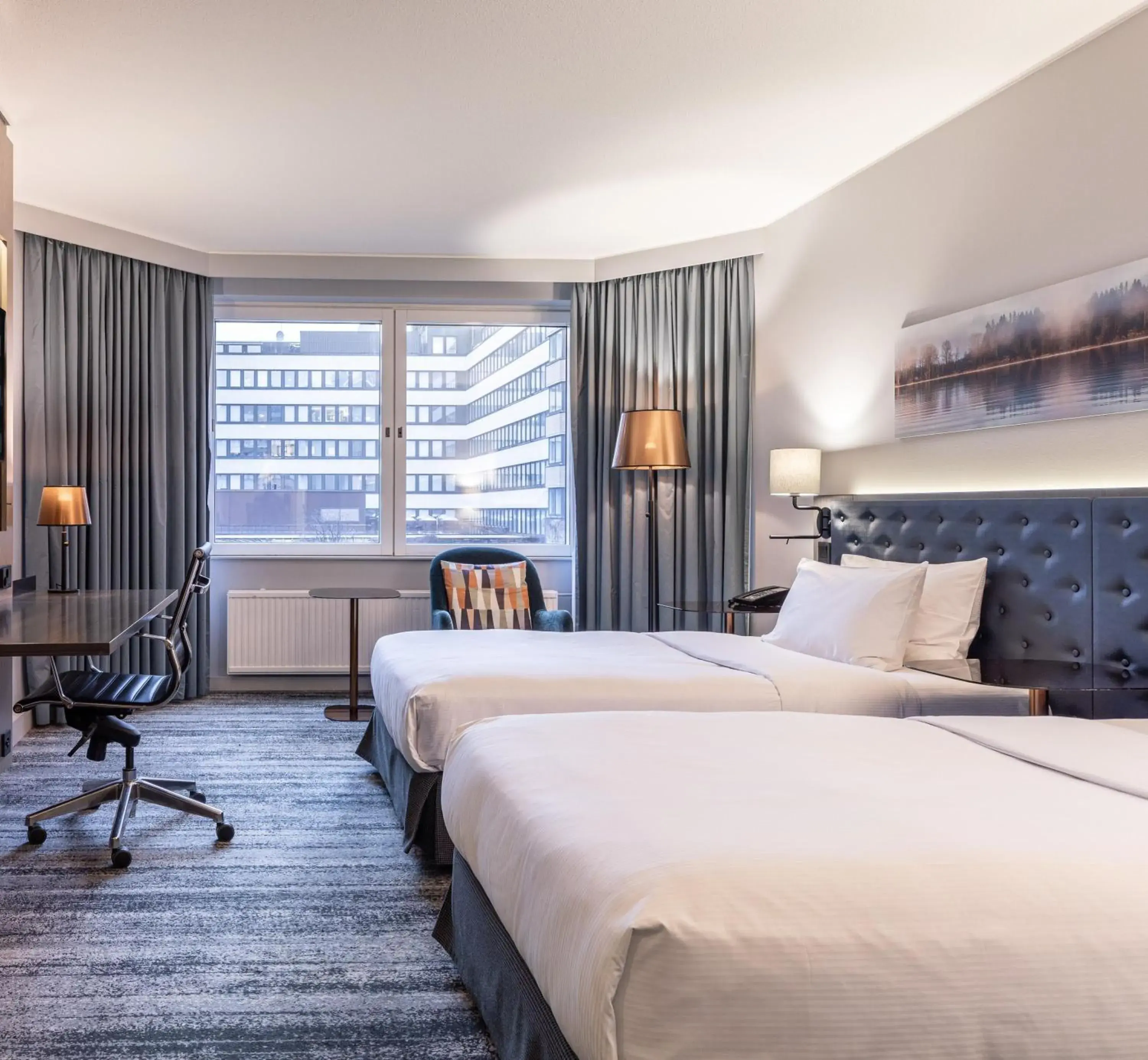 Twin Room in Hilton Helsinki Strand Twin Room in Hilton Helsinki Strand