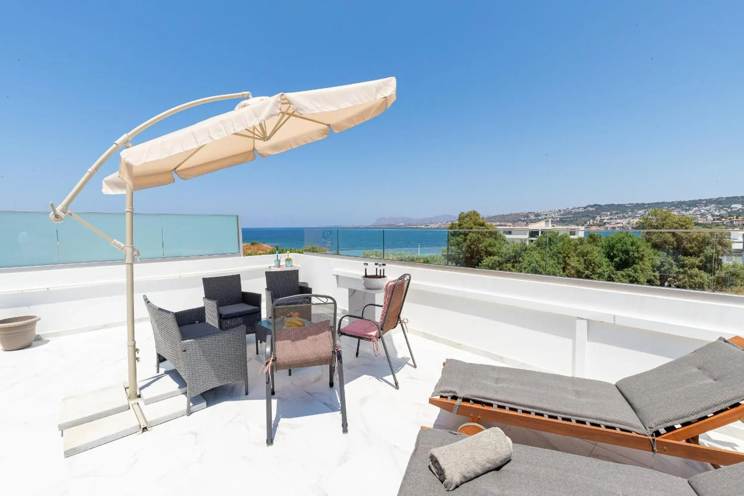 Premium Suite with Terrace and Sea View in Notus Chania Crete Premium Suite with Terrace and Sea View in Notus Chania Crete