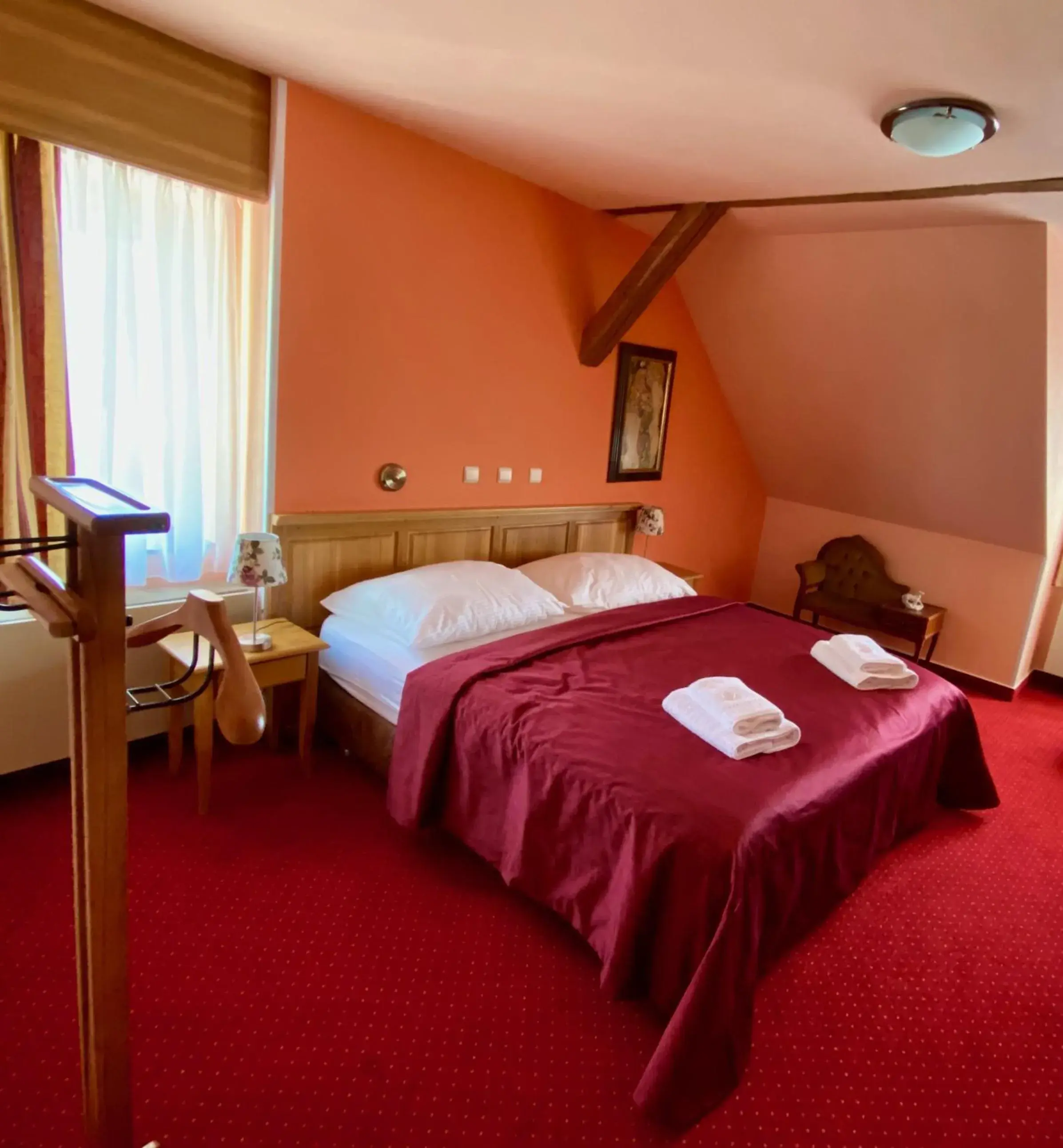 Deluxe Double Room with Bath - single occupancy in Hotel Rustikal Deluxe Double Room with Bath - single occupancy in Hotel Rustikal