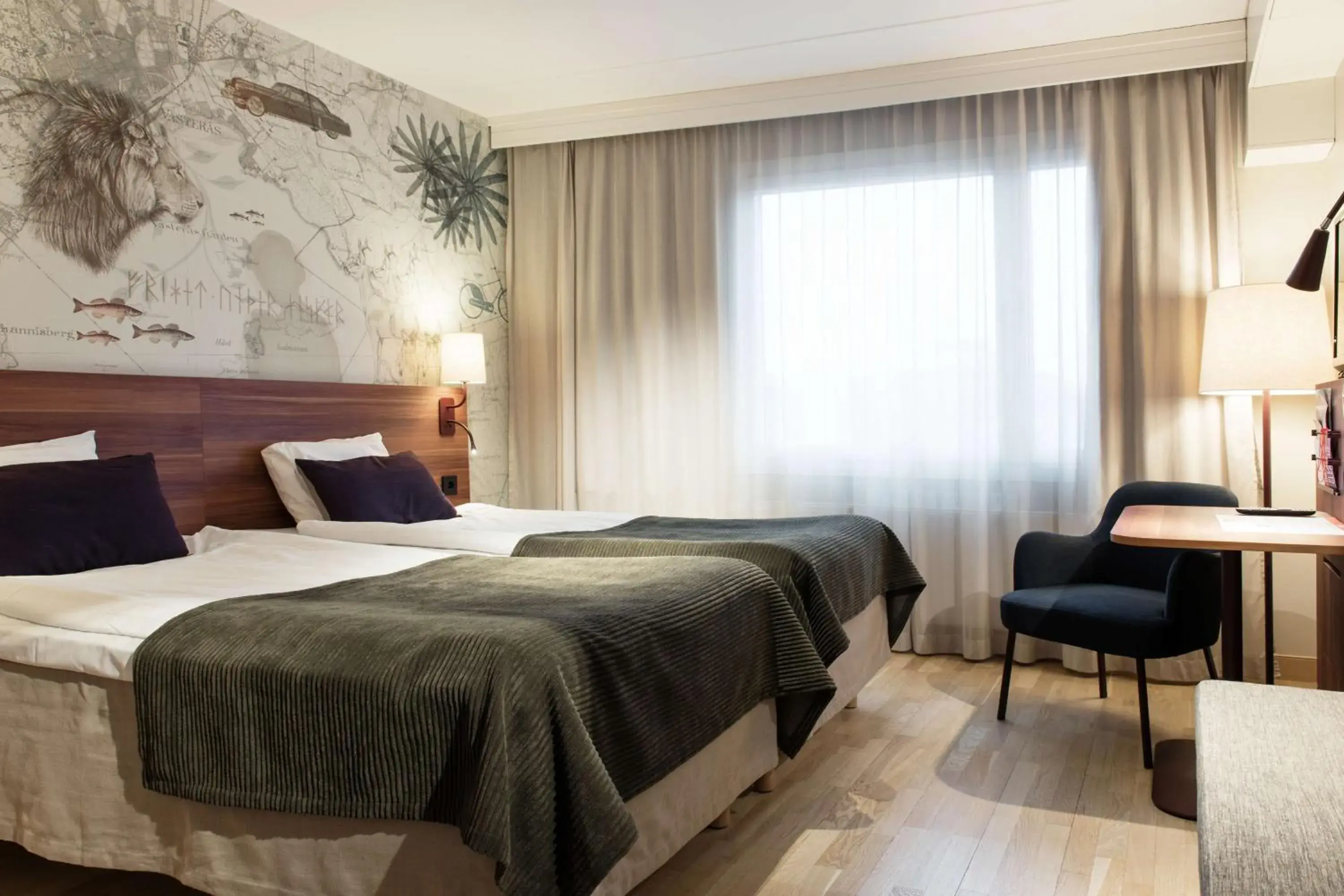 Superior Twin Room in Scandic Västerås Superior Twin Room in Scandic Västerås