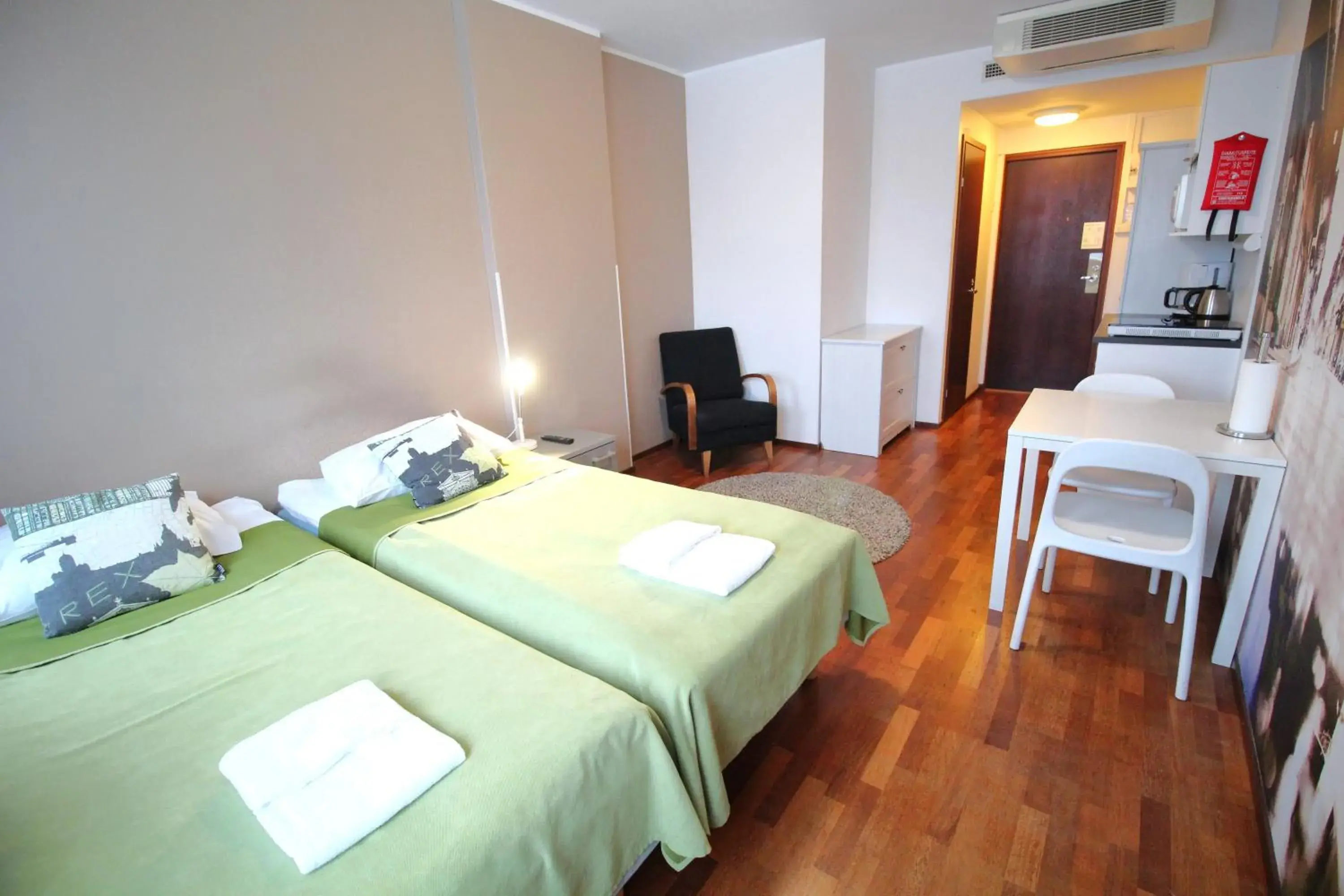 Twin Room with Kitchenette in Forenom Aparthotel Lahti Twin Room with Kitchenette in Forenom Aparthotel Lahti