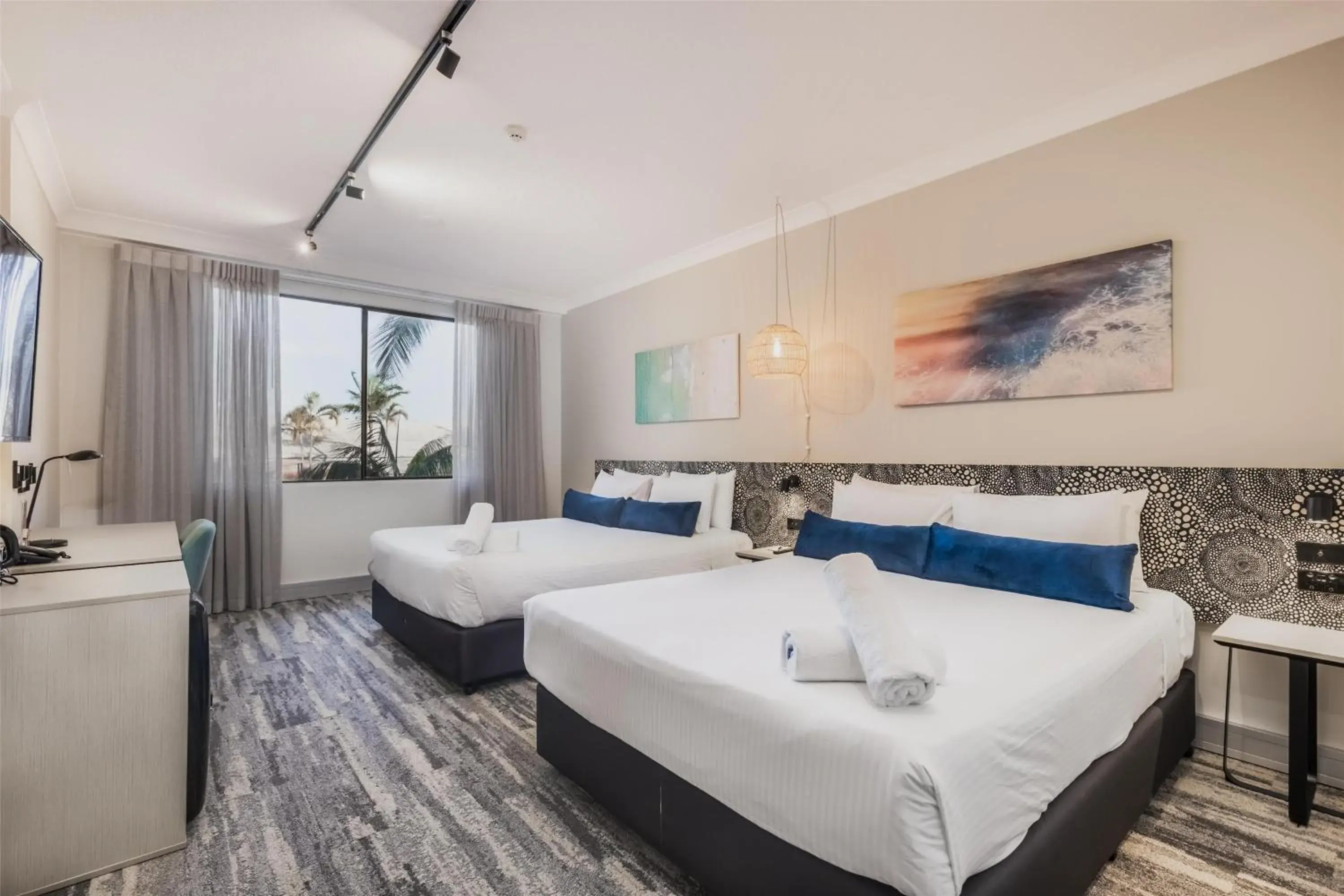 Standard Queen Room with Two Queen Beds in Mermaid Waters Hotel by Nightcap Plus Standard Queen Room with Two Queen Beds in Mermaid Waters Hotel by Nightcap Plus