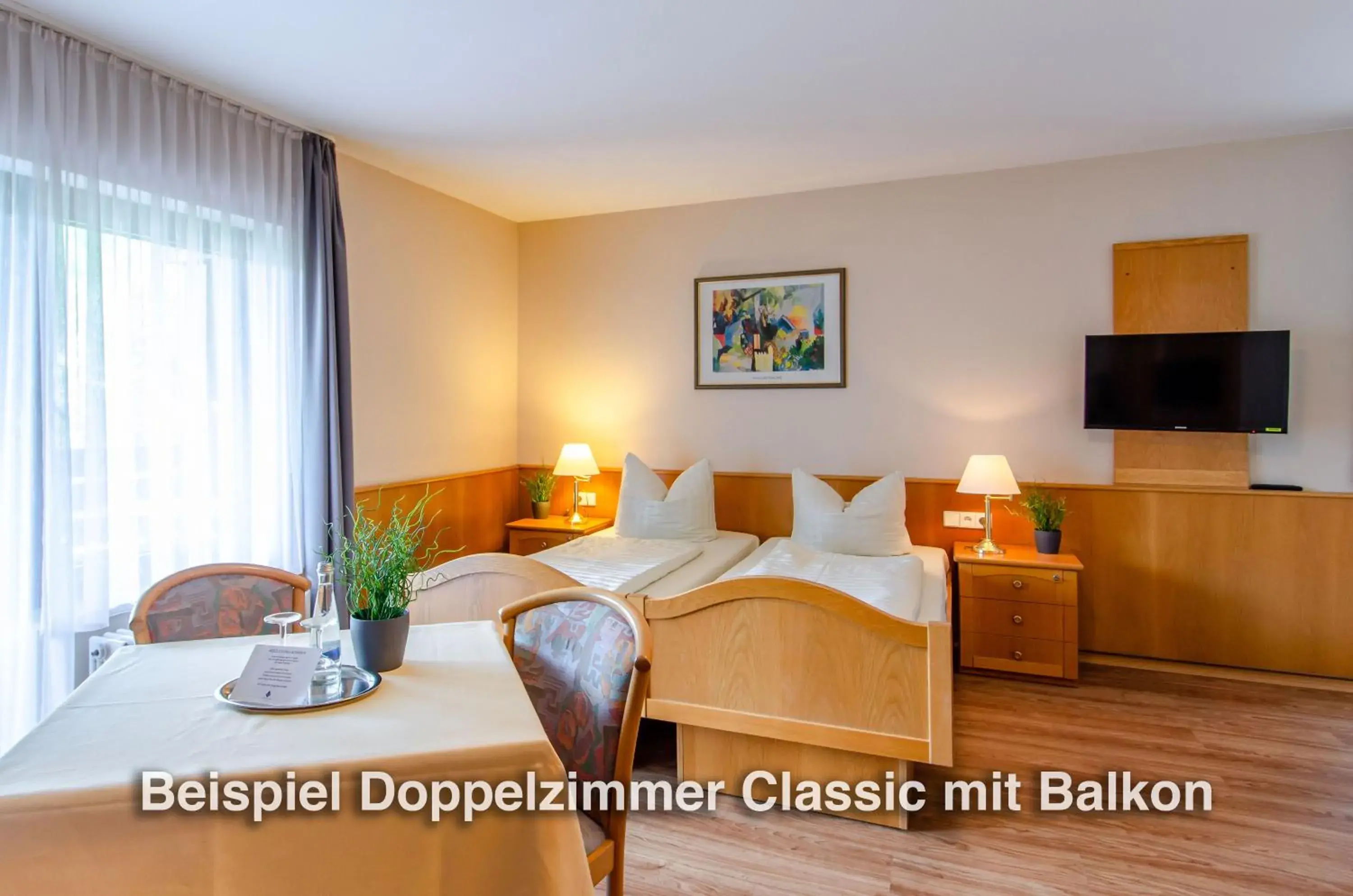 Double Room with Balcony in Kurgarten-Hotel Double Room with Balcony in Kurgarten-Hotel