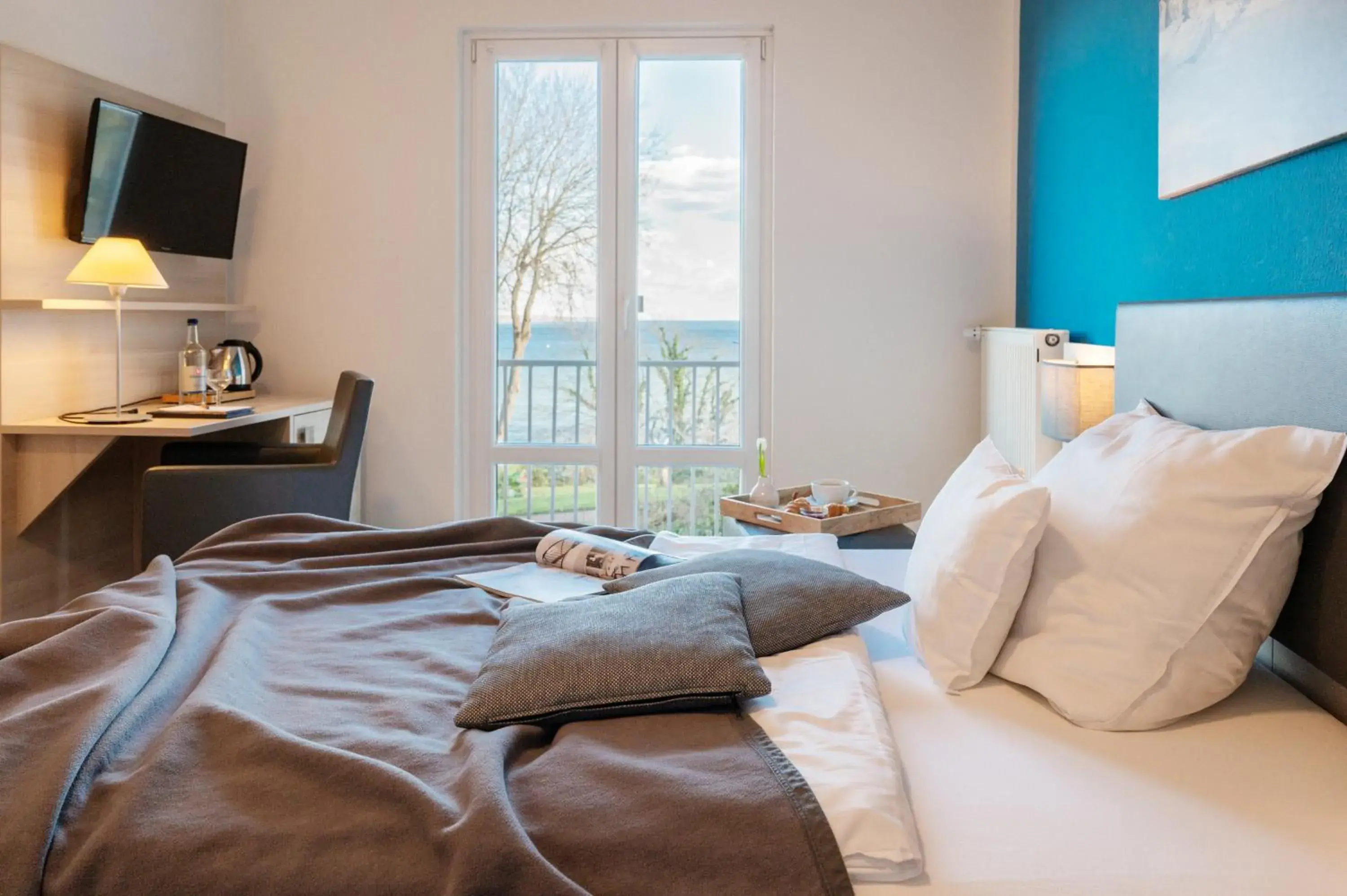 Single Room with Lake View - single occupancy in Hotel Alte Fischereischule Single Room with Lake View - single occupancy in Hotel Alte Fischereischule