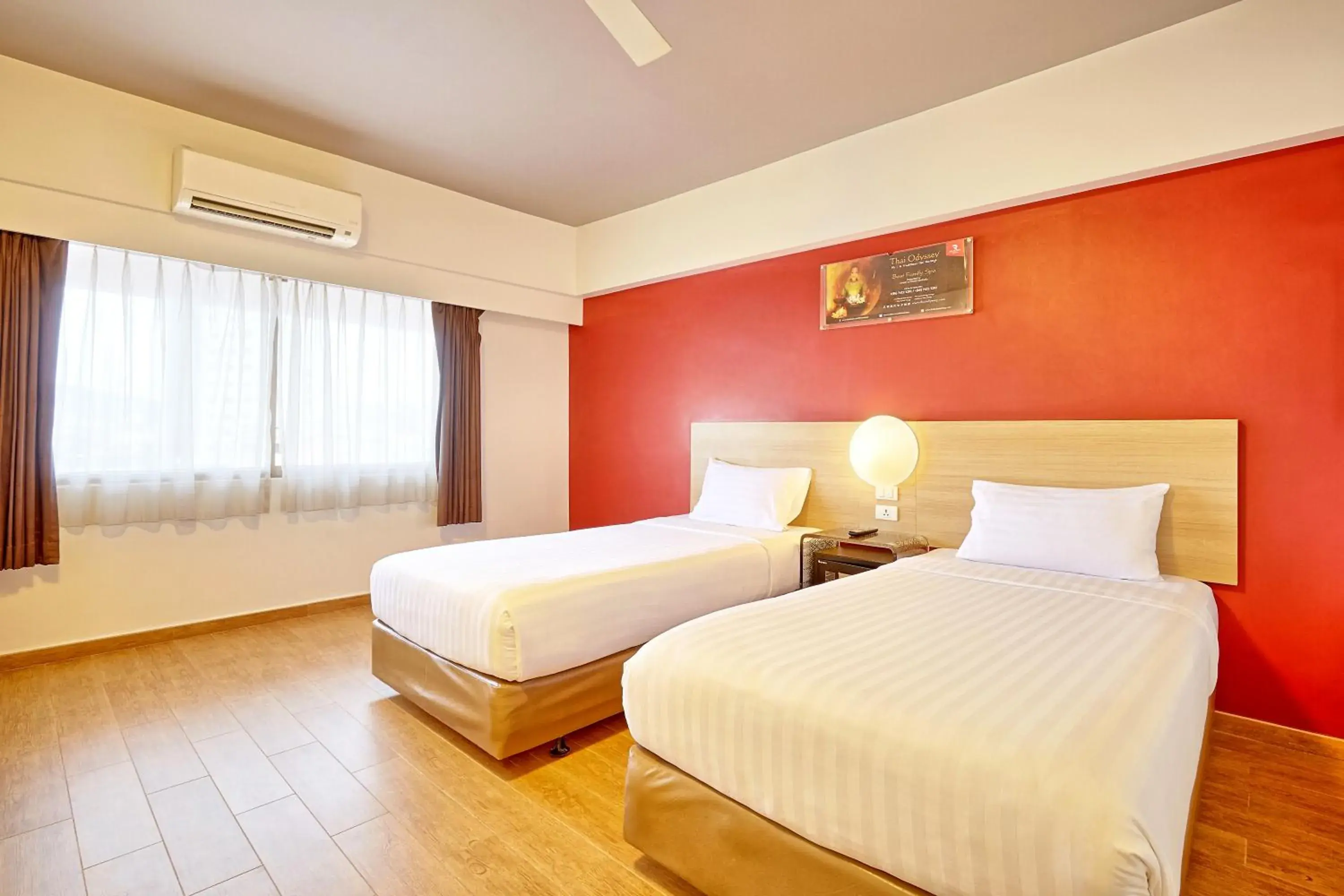Superior Twin Room in Red Planet Hat Yai SHA extra plus Superior Twin Room in Red Planet Hat Yai SHA extra plus