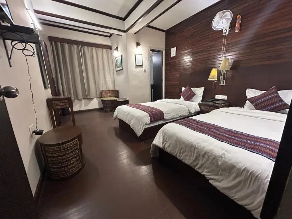 Deluxe Double or Twin Room in The Nettle and Fern Hotel Gangtok Deluxe Double or Twin Room in The Nettle and Fern Hotel Gangtok