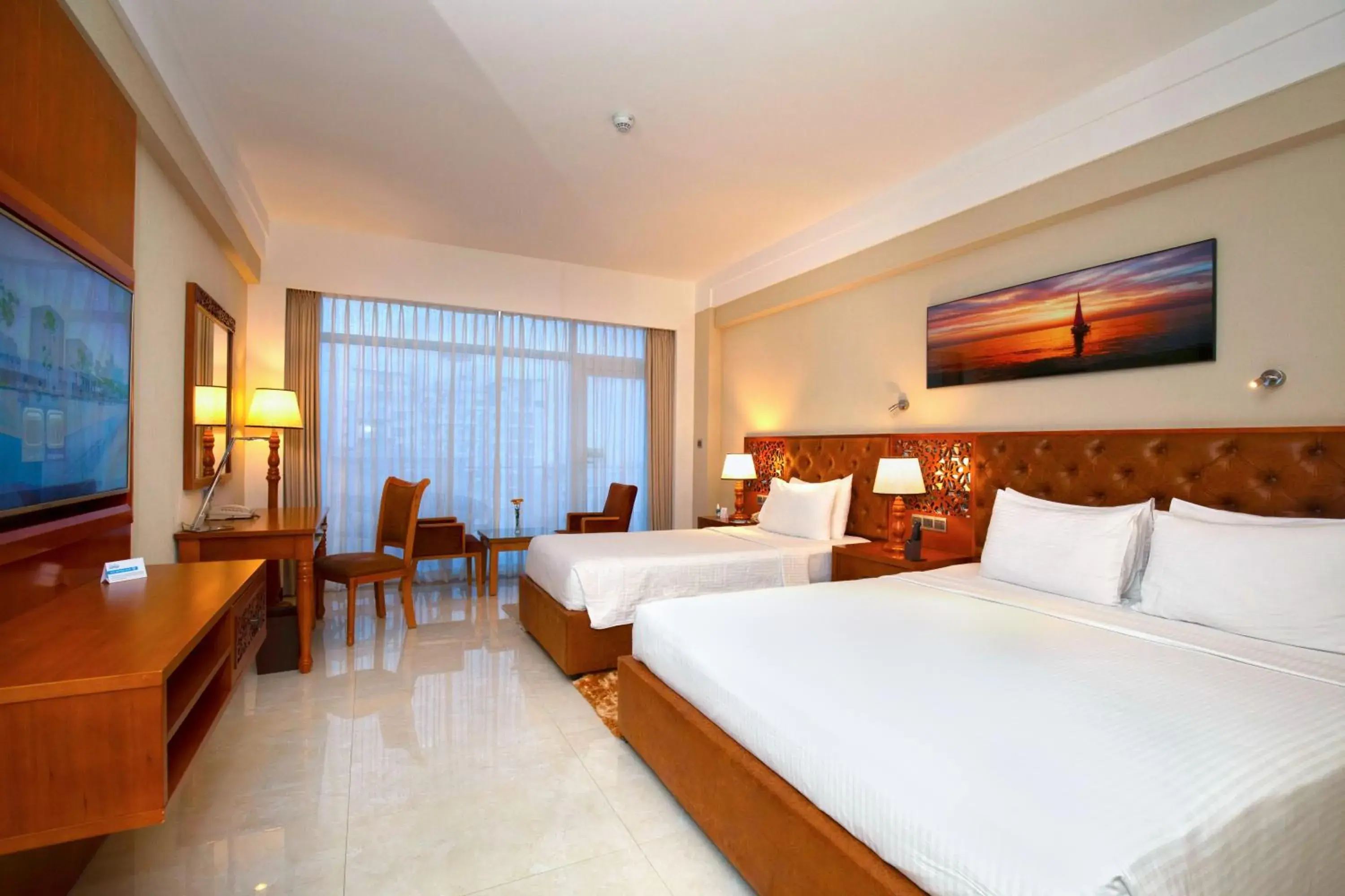 Deluxe King Room - Triple with Complimentary City Tour & Access to Beach Lounge in Marino Beach Colombo Deluxe King Room - Triple with Complimentary City Tour & Access to Beach Lounge in Marino Beach Colombo