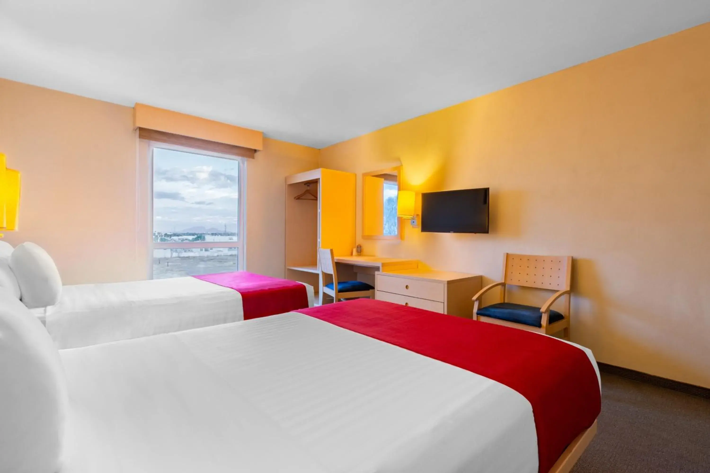 Double Room with Two Double Beds in City Express by Marriott Ciudad Obregon Double Room with Two Double Beds in City Express by Marriott Ciudad Obregon