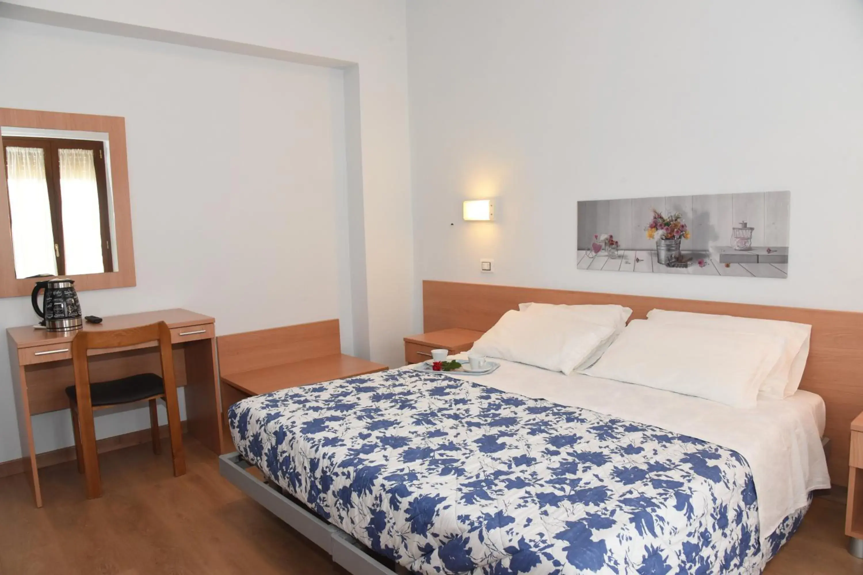 Double Room with Balcony - single occupancy in Albergo La Rosetta Double Room with Balcony - single occupancy in Albergo La Rosetta