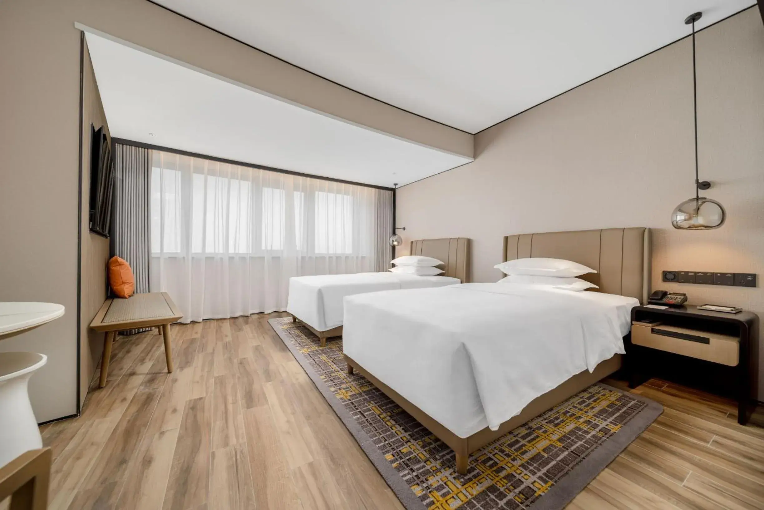 Executive Twin Bed Room in Sheraton Chengdu Lido Hotel Executive Twin Bed Room in Sheraton Chengdu Lido Hotel