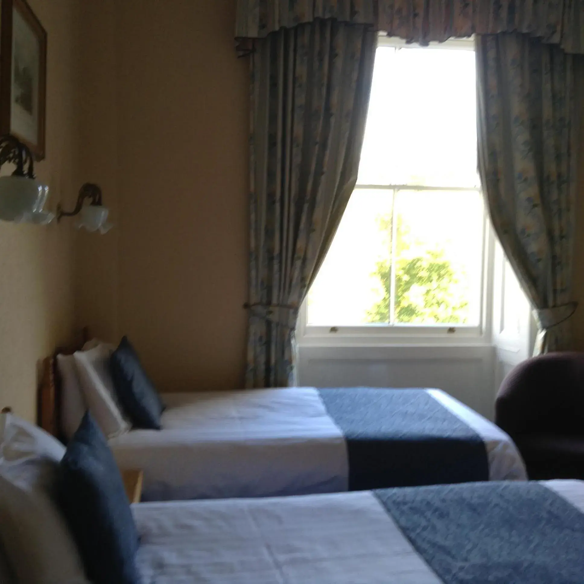 Twin Room in The Hand Hotel Llangollen by Compass Hospitality Twin Room in The Hand Hotel Llangollen by Compass Hospitality