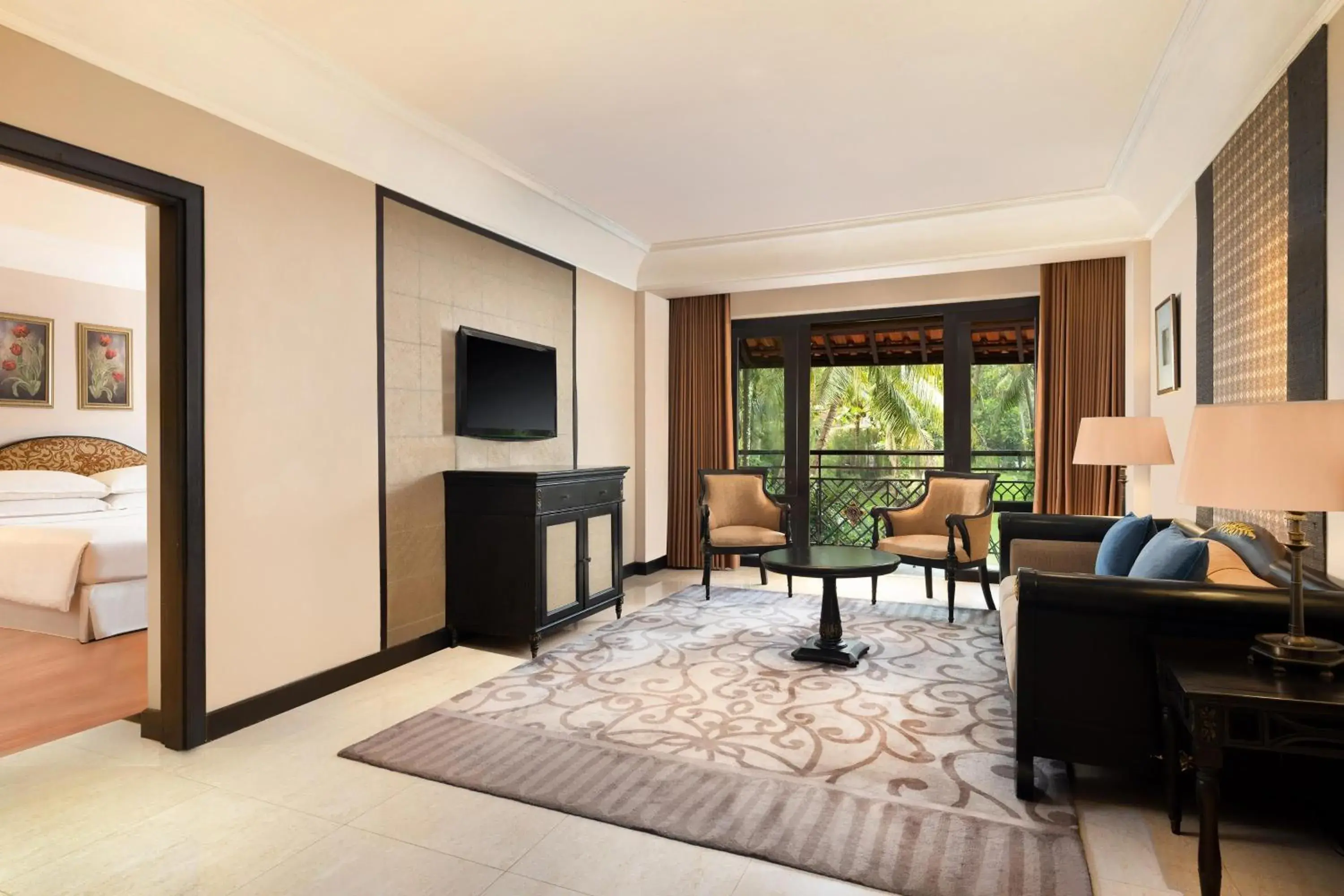 Junior Suite (King, Club Lounge access, balcony) in Mustika Yogyakarta Resort and Spa Junior Suite (King, Club Lounge access, balcony) in Mustika Yogyakarta Resort and Spa