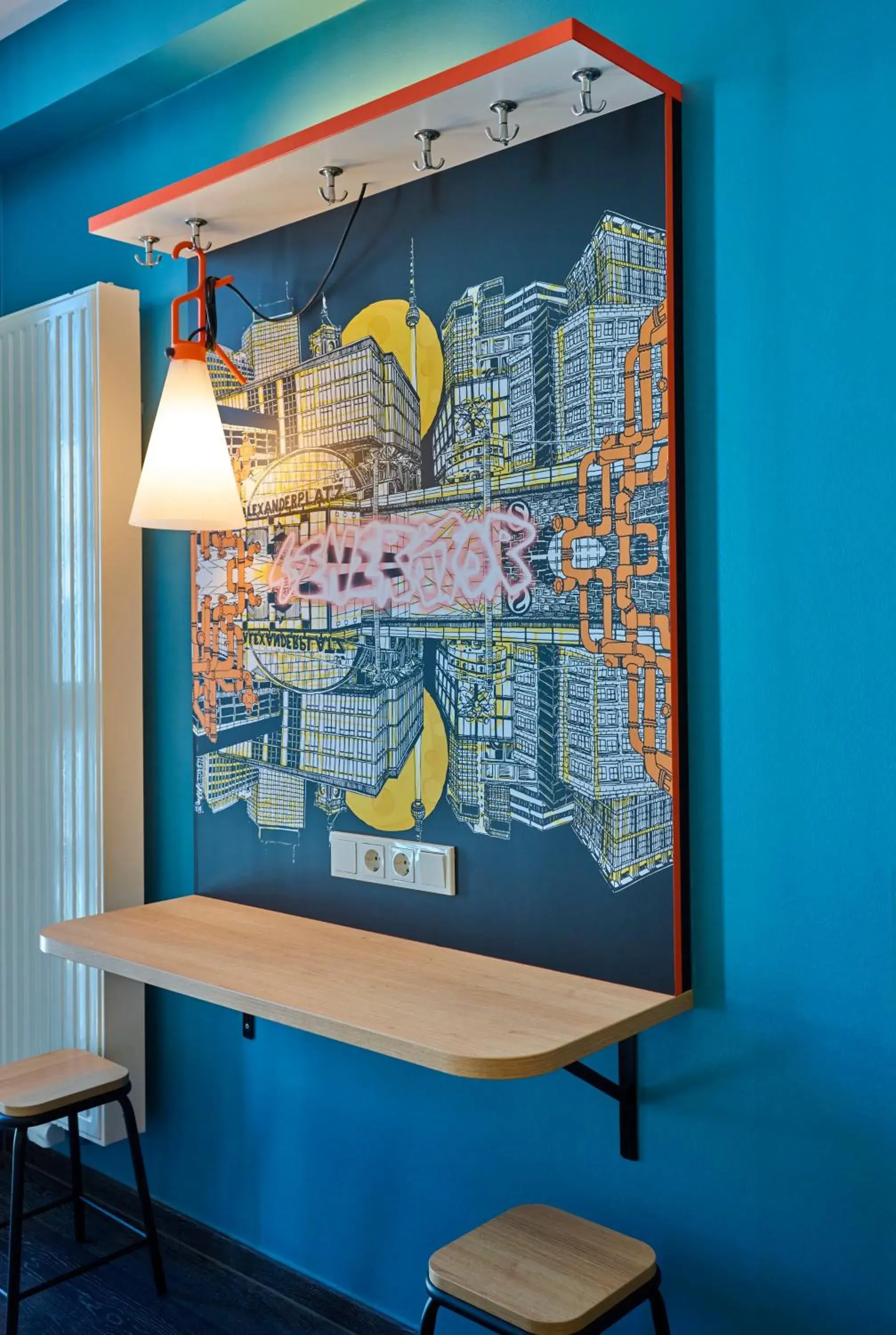 Bed in 4-Bed Dormitory Room in Generator Berlin Alexanderplatz Bed in 4-Bed Dormitory Room in Generator Berlin Alexanderplatz