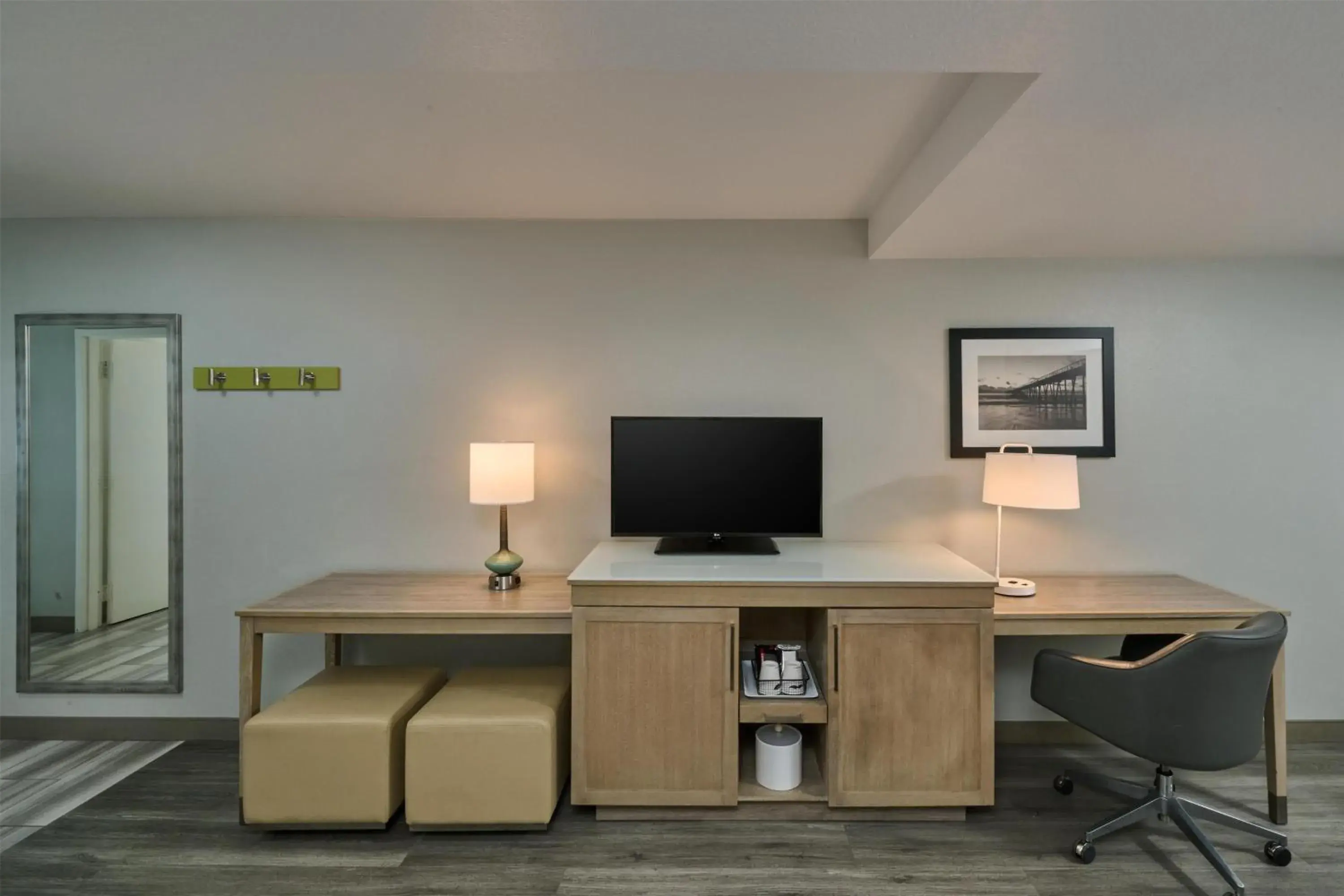 King Studio Suite with Balcony - Non-Smoking in Hampton Inn & Suites Hermosa Beach King Studio Suite with Balcony - Non-Smoking in Hampton Inn & Suites Hermosa Beach