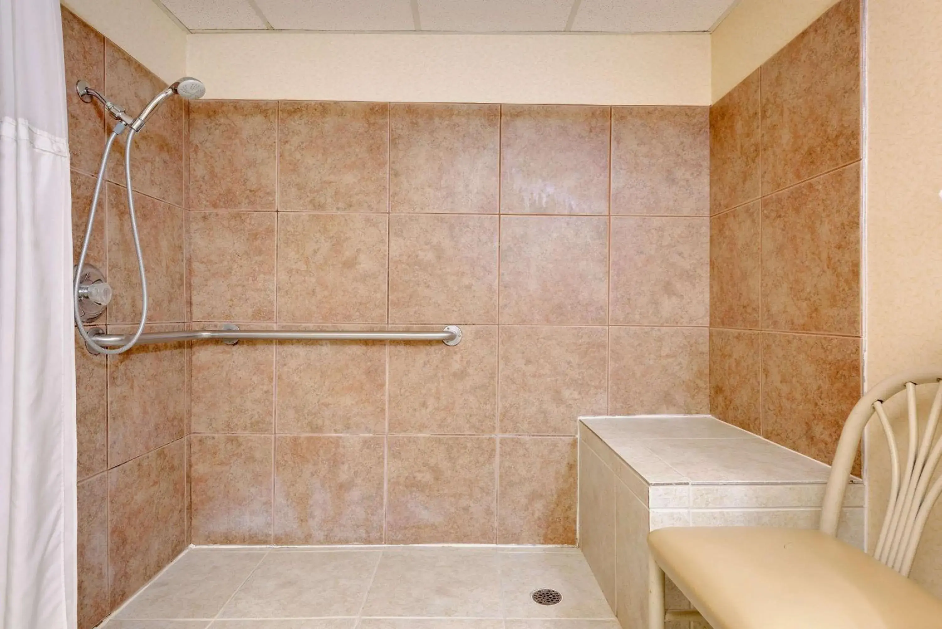 King Room with Roll-In Shower - Mobility Accessible/Non-Smoking in Ramada by Wyndham Cleveland Airport West King Room with Roll-In Shower - Mobility Accessible/Non-Smoking in Ramada by Wyndham Cleveland Airport West