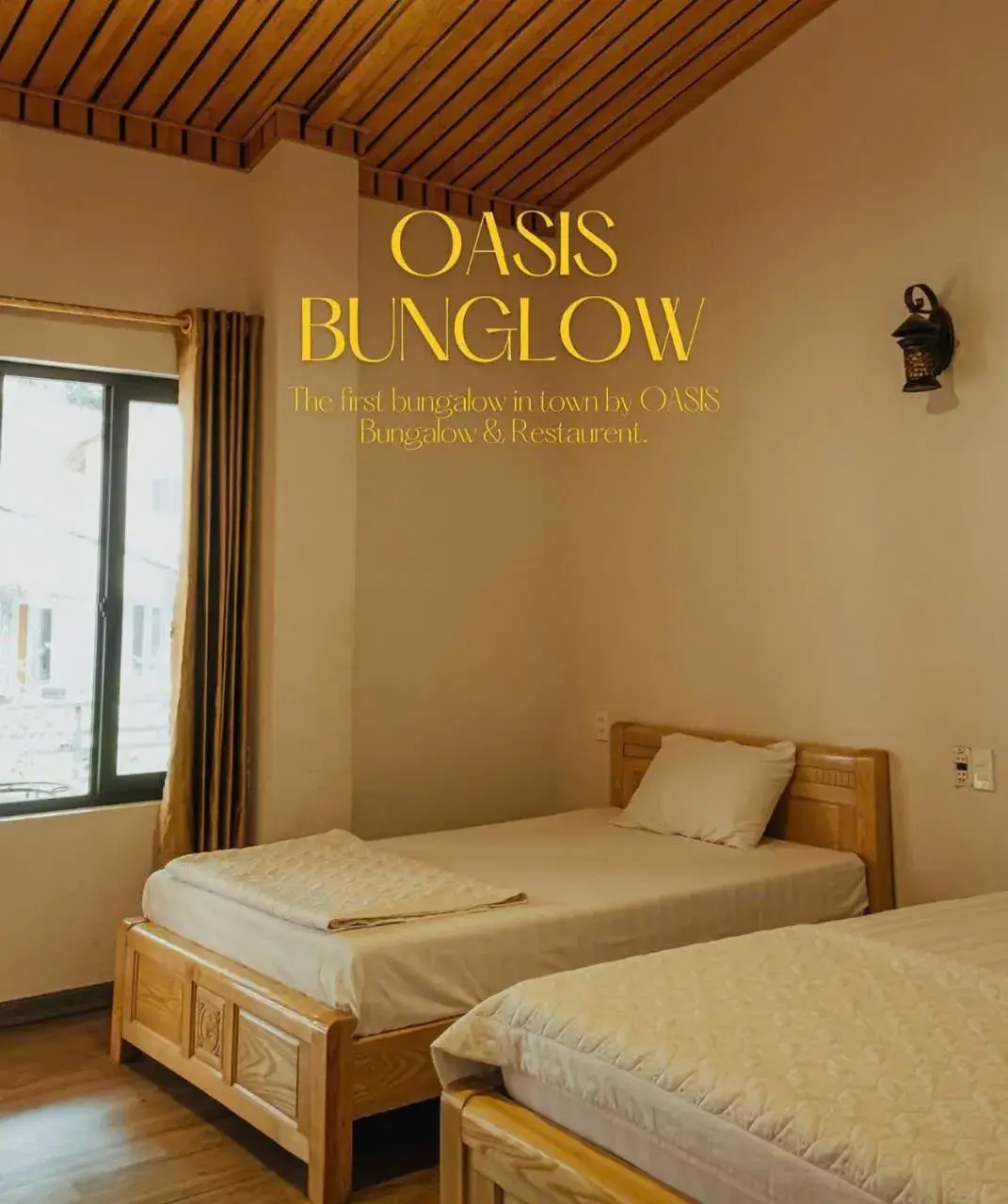 Deluxe Triple Room in Catba Oasis Bungalows Deluxe Triple Room in Catba Oasis Bungalows