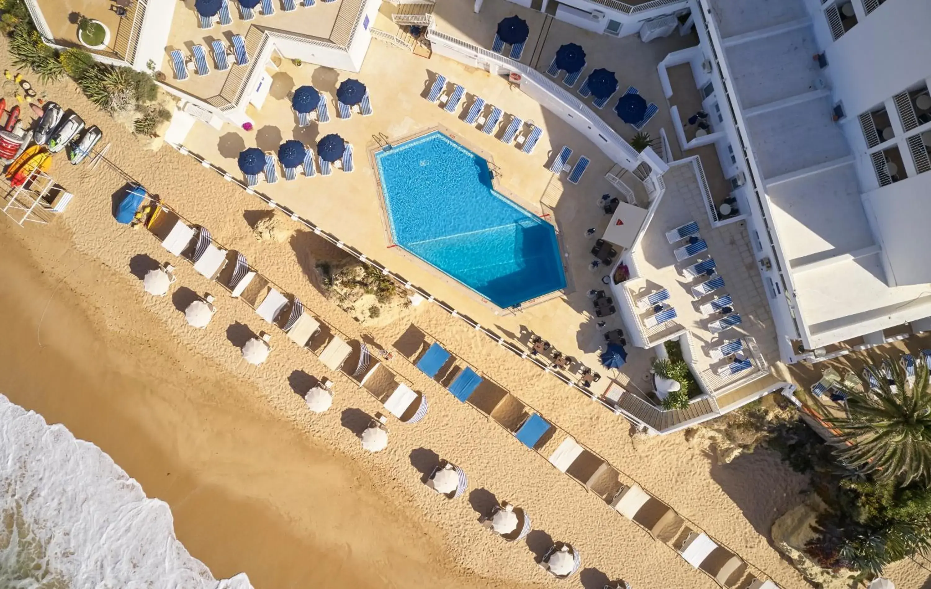 Beach, Bird's-eye View in Holiday Inn Algarve Beach, Bird's-eye View in Holiday Inn Algarve