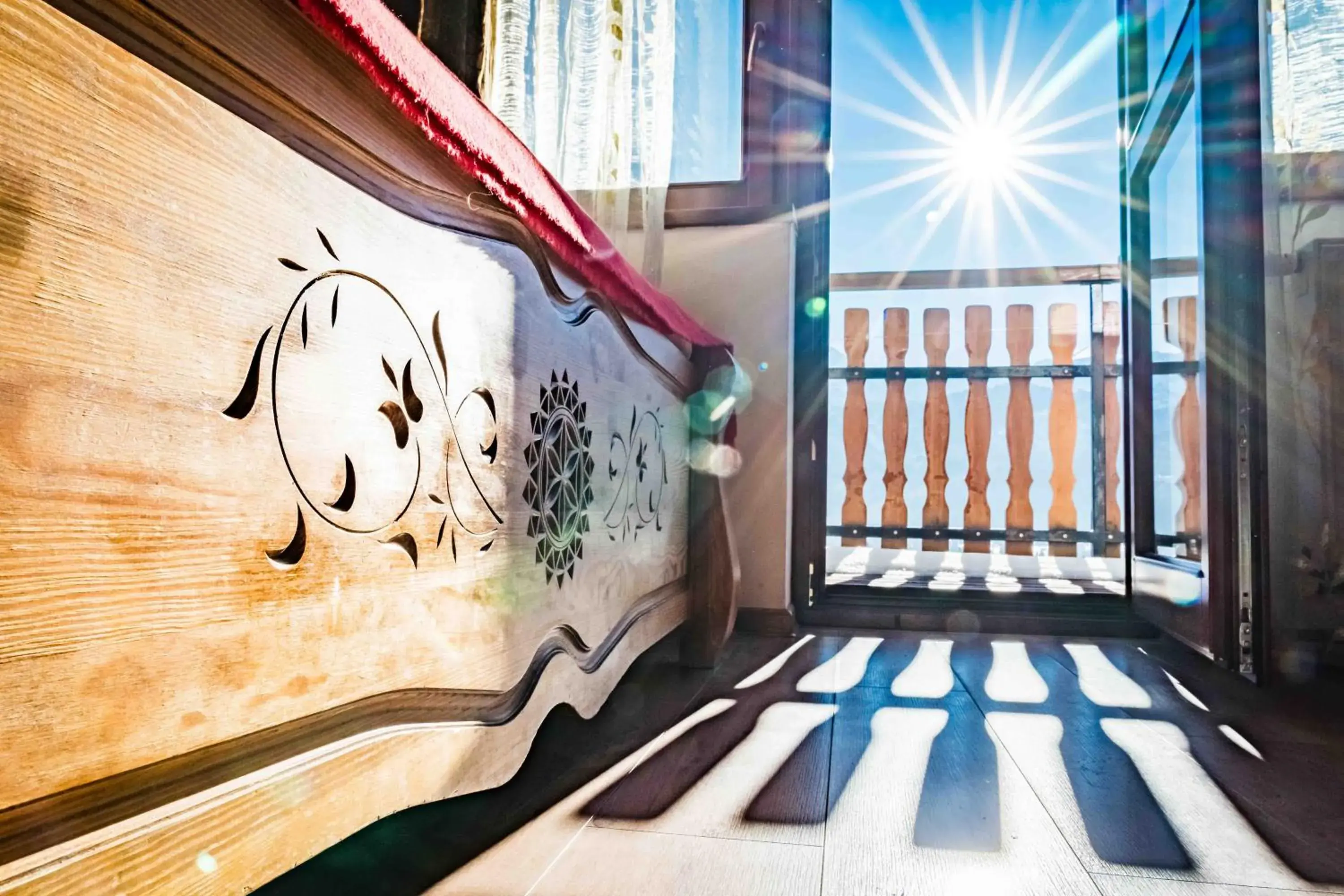 Double or Twin Room with Balcony - single occupancy in Górski Pałacyk Kompleks obiektów Double or Twin Room with Balcony - single occupancy in Górski Pałacyk Kompleks obiektów