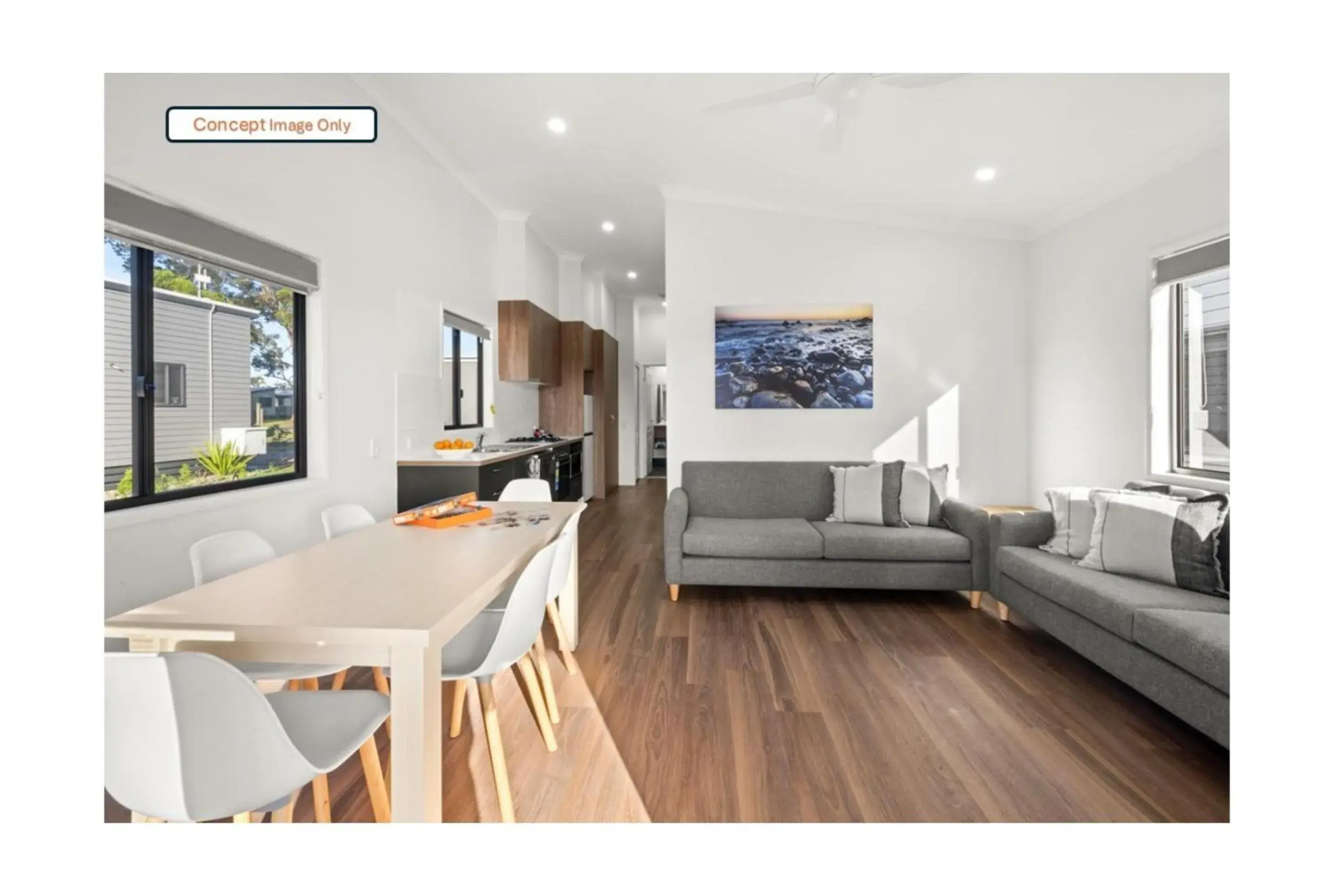 Deluxe 2 Bedroom Cabin - Sleeps 6 in Discovery Parks - Clare Deluxe 2 Bedroom Cabin - Sleeps 6 in Discovery Parks - Clare