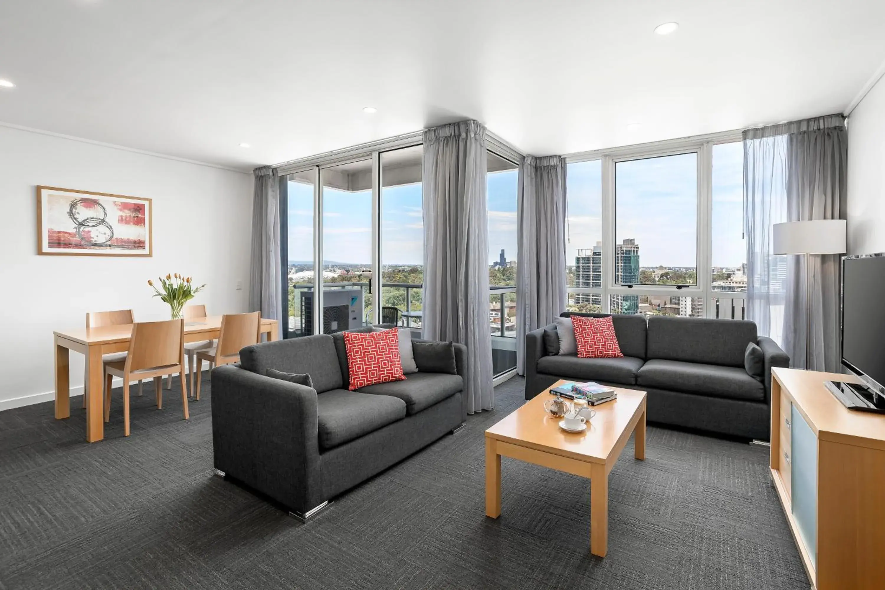 Two-Bedroom Deluxe with Two Bathrooms in Quest Southbank Two-Bedroom Deluxe with Two Bathrooms in Quest Southbank