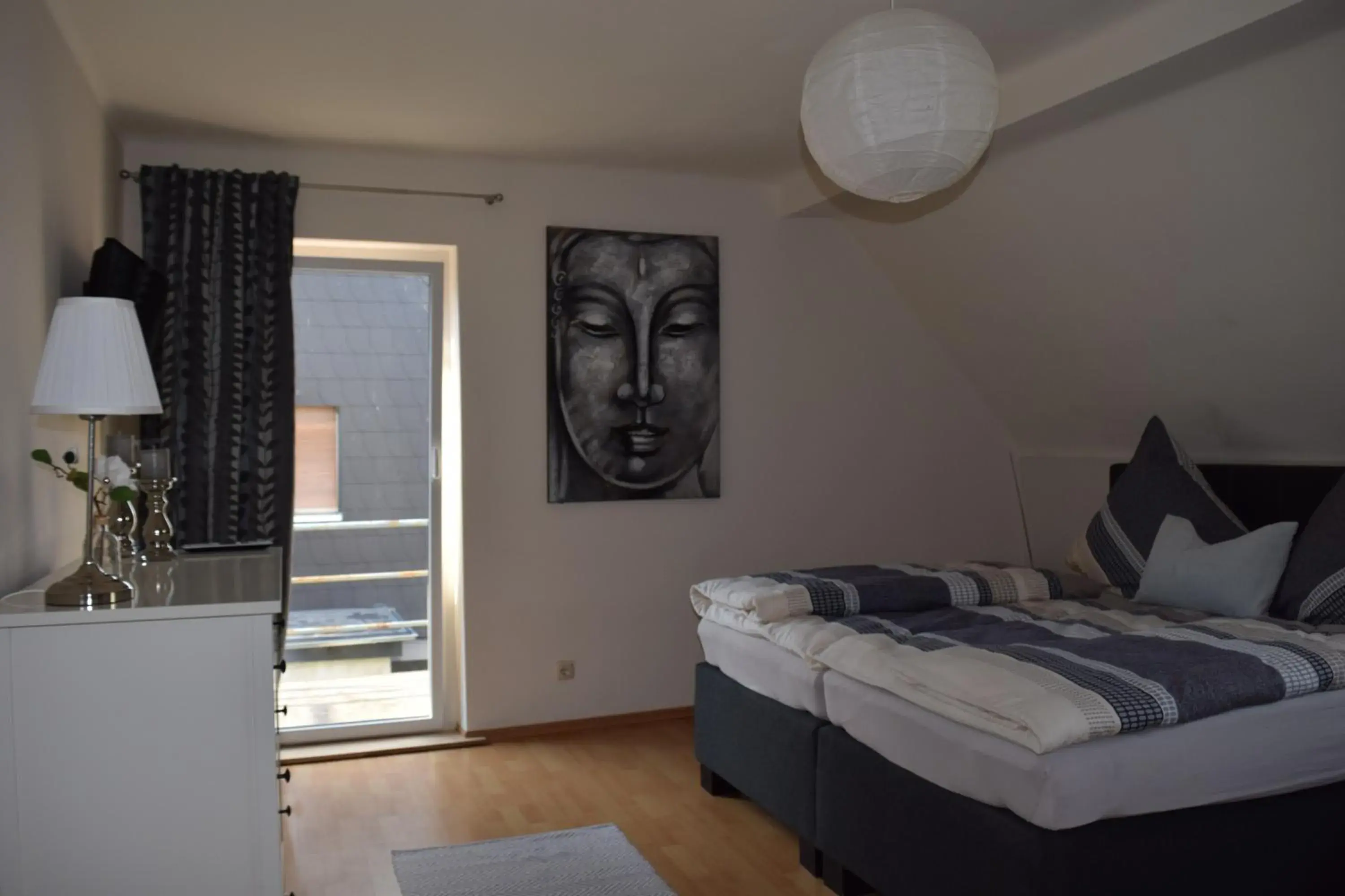 Double Room with Balcony in Gästehaus Voyage Double Room with Balcony in Gästehaus Voyage