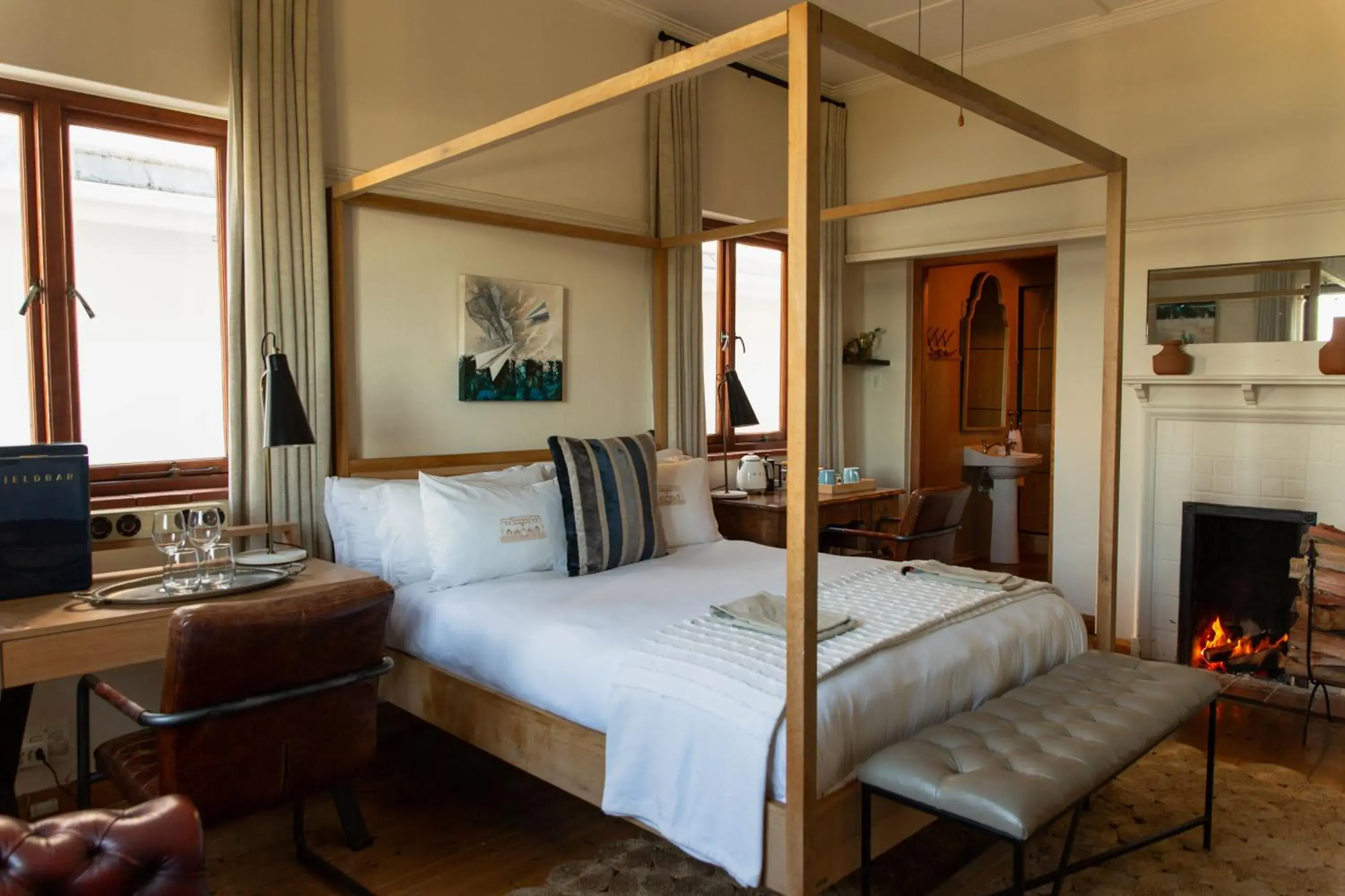 Double or Twin Room with Sea View in Sonnekus Boutique Hotel & Bistro Double or Twin Room with Sea View in Sonnekus Boutique Hotel & Bistro