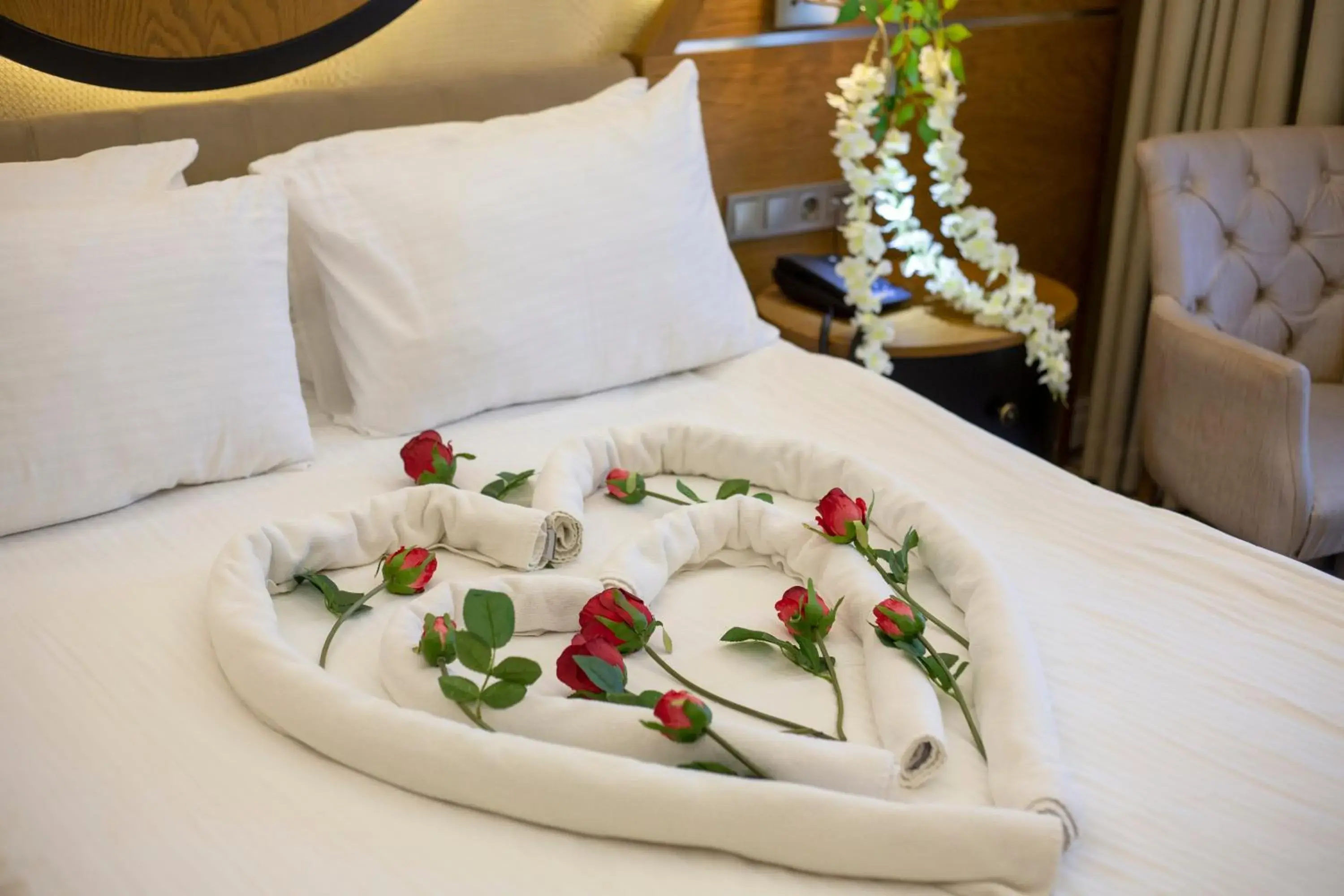 Deluxe Double Room with Sea View in Aktug Elegance Hotel Deluxe Double Room with Sea View in Aktug Elegance Hotel