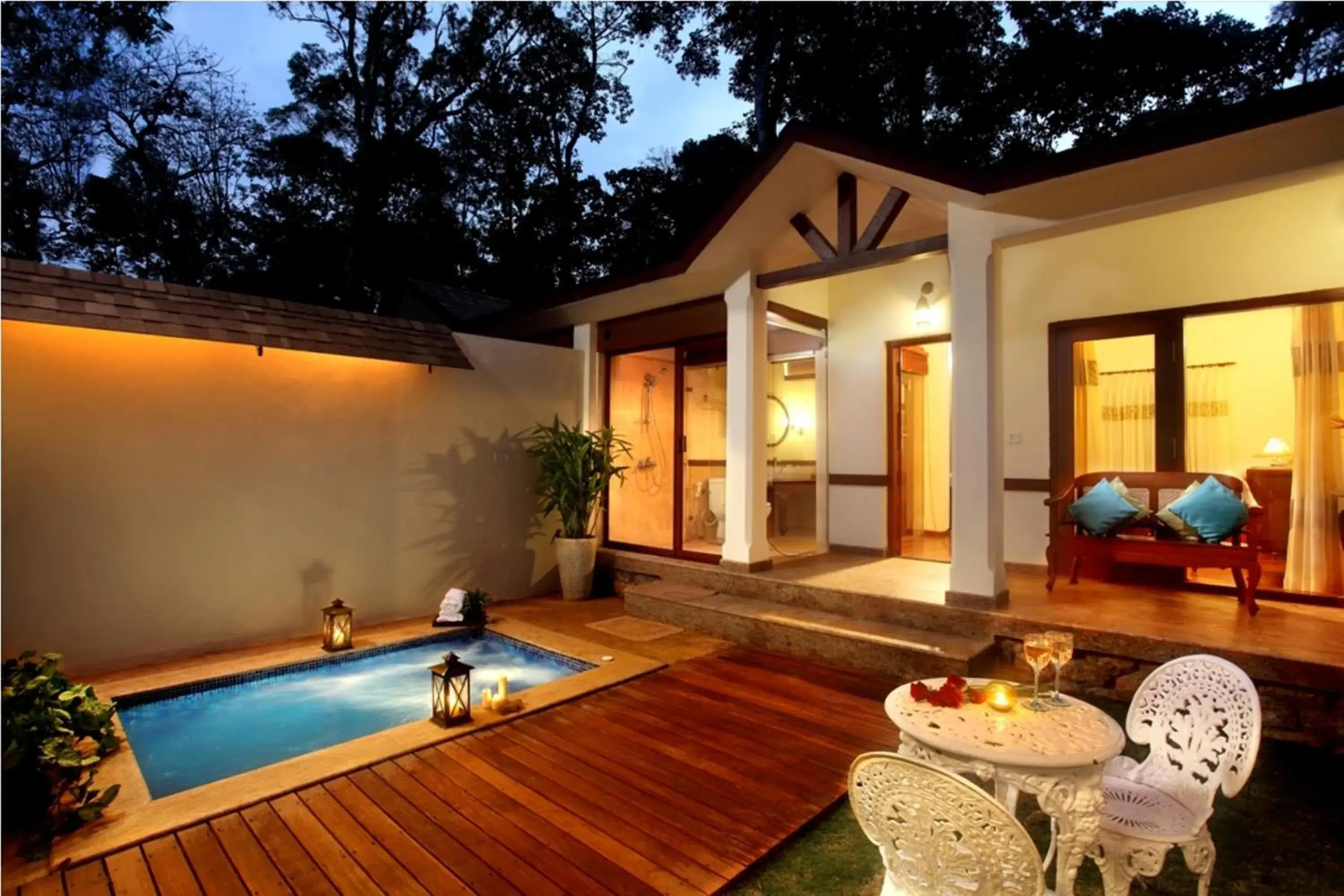 Jacuzzi Villa in Carmelia Haven Resort Thekkady Jacuzzi Villa in Carmelia Haven Resort Thekkady