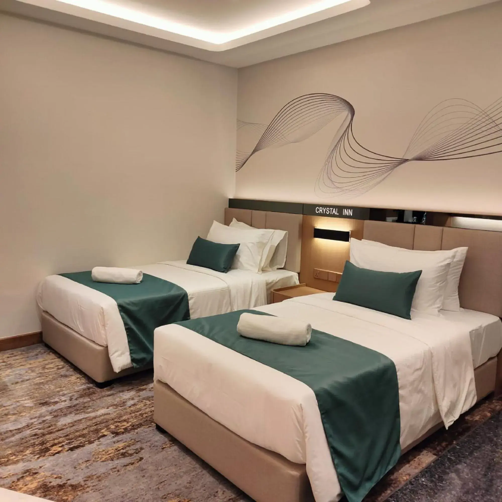 Standard Twin Room (No Window) in Crystal Inn Standard Twin Room (No Window) in Crystal Inn