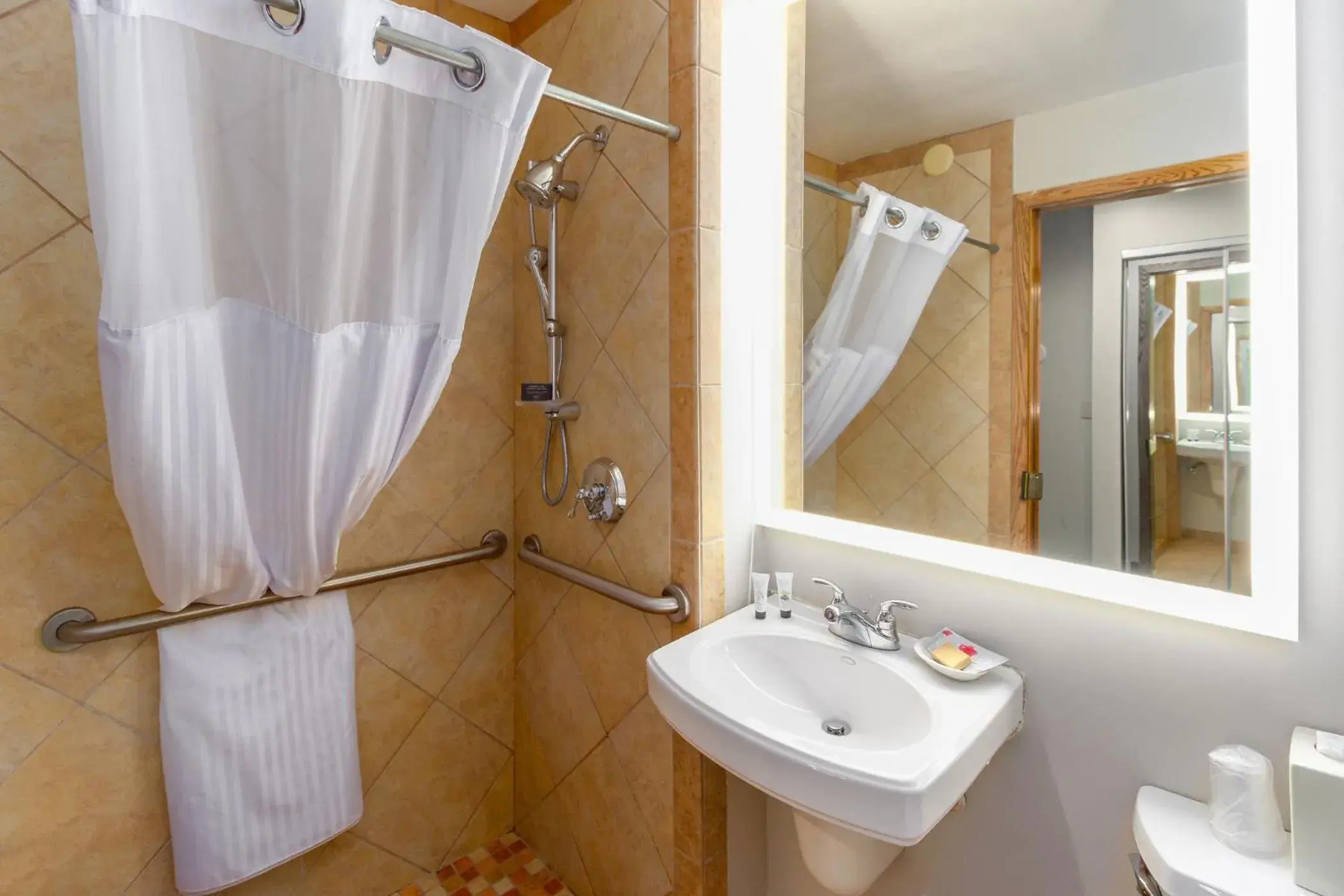 King Room with Roll-In Shower - Disability Access in Red Lion Templin's Hotel on the River King Room with Roll-In Shower - Disability Access in Red Lion Templin's Hotel on the River