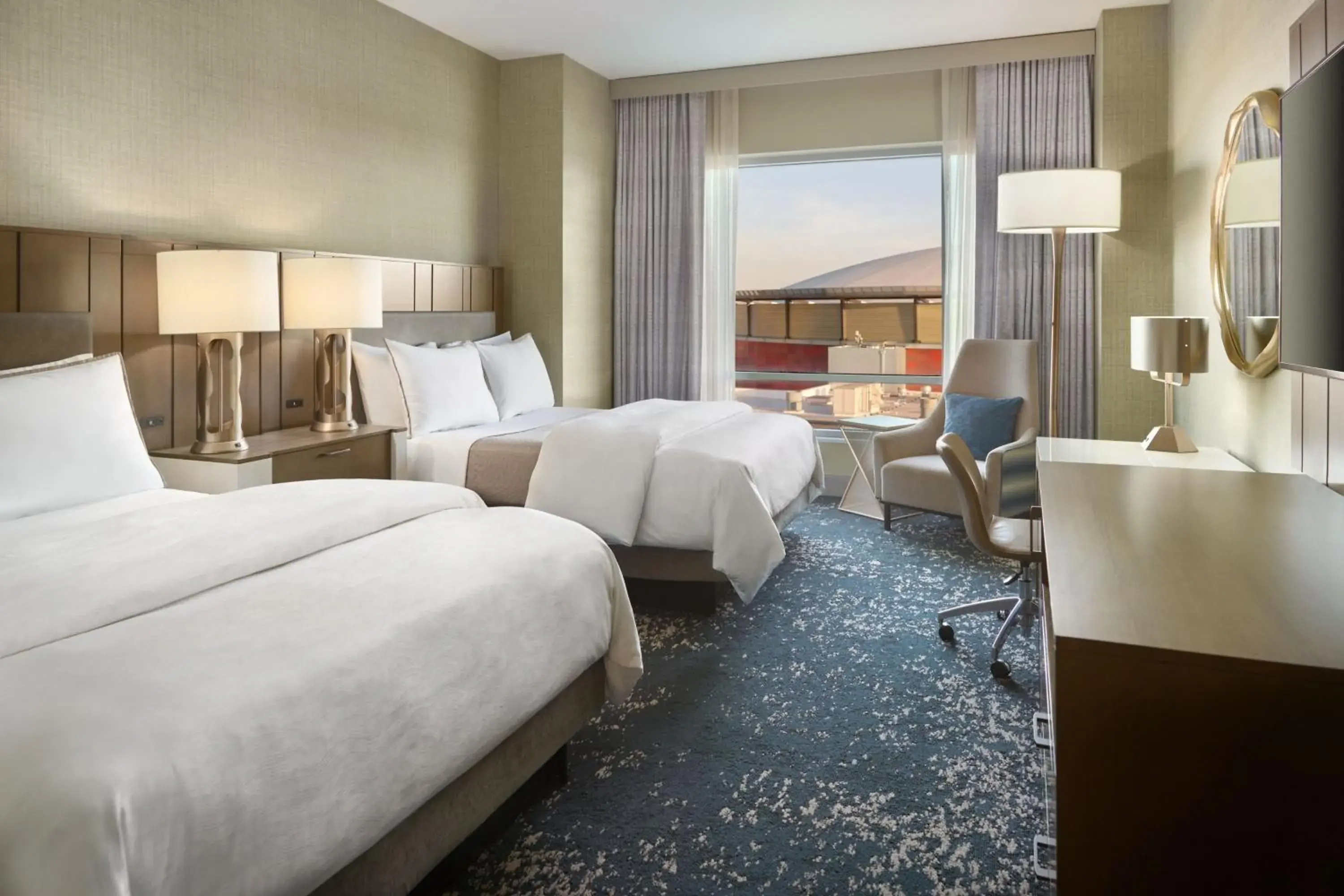 Traditional, Guest room, 2 Queen in The Westin Memphis Beale Street Traditional, Guest room, 2 Queen in The Westin Memphis Beale Street