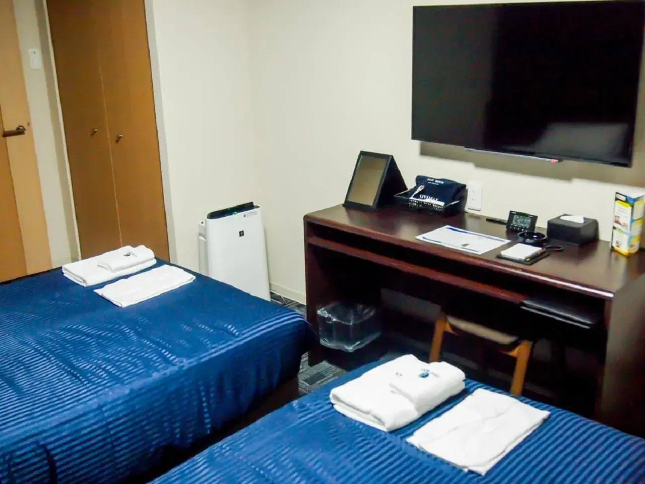 Twin Room - Non-Smoking - Small Dog Friendly in HOTEL LiVEMAX BUDGET Nagoya Taikodori Twin Room - Non-Smoking - Small Dog Friendly in HOTEL LiVEMAX BUDGET Nagoya Taikodori