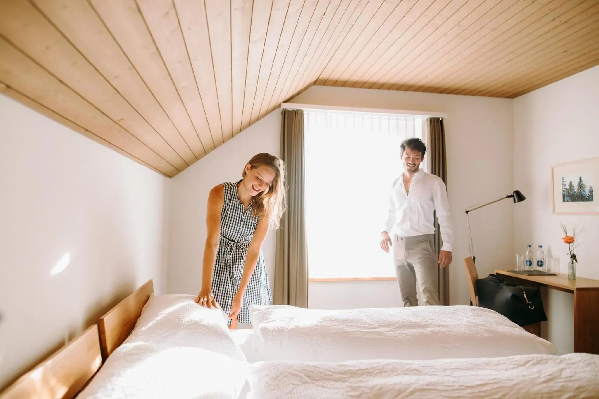 Deluxe Double Room with Shower - single occupancy in Gasthof Sunnebad Deluxe Double Room with Shower - single occupancy in Gasthof Sunnebad