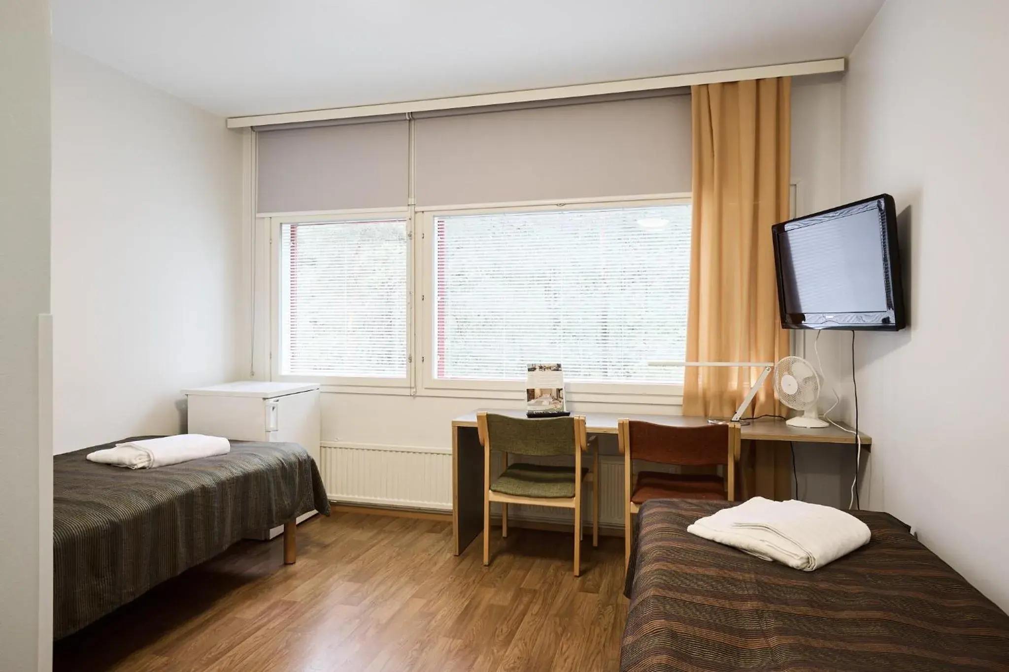 Twin Room in Hostel Linnasmäki Twin Room in Hostel Linnasmäki