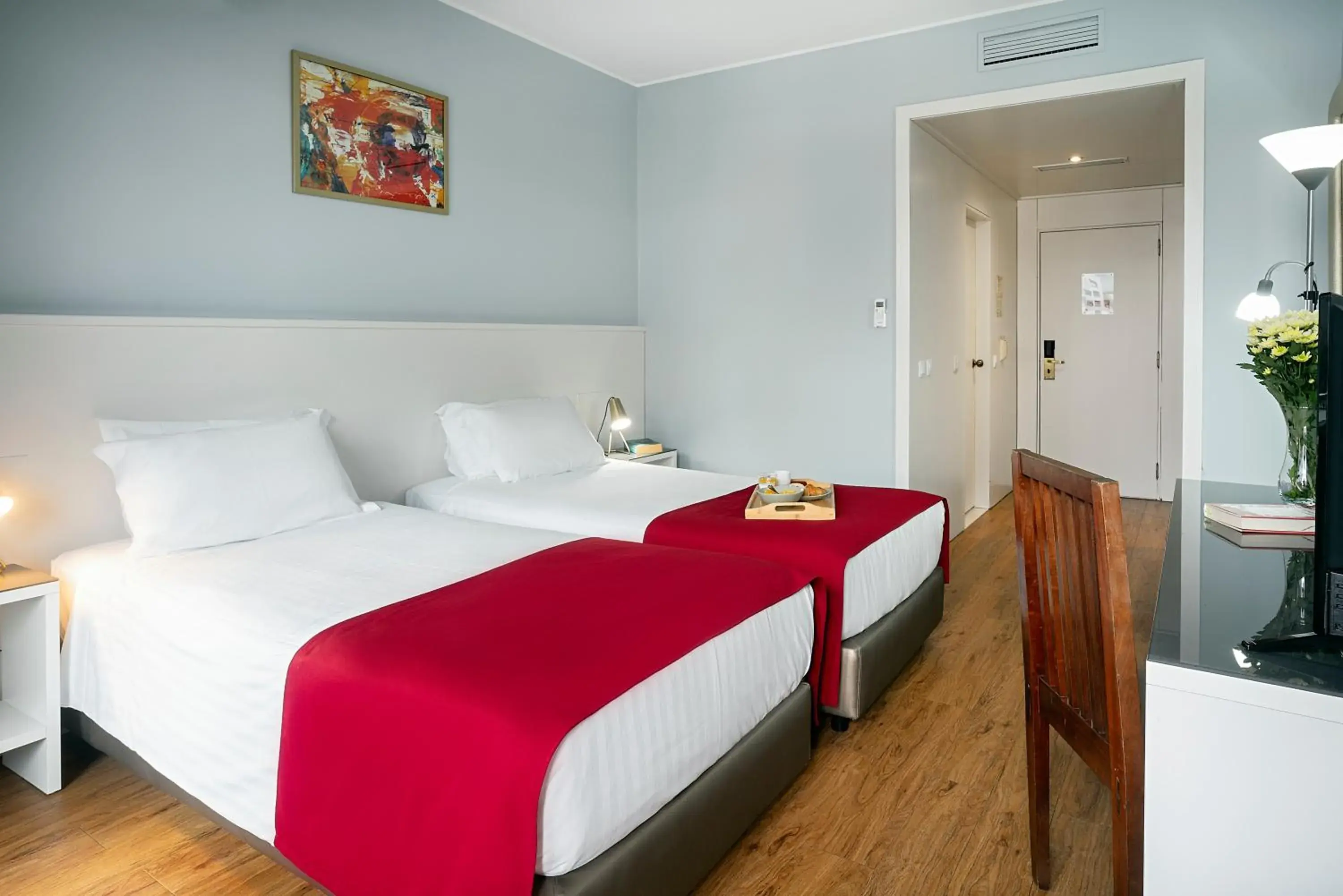 Twin Room in Hotel Estacão - Braga Twin Room in Hotel Estacão - Braga