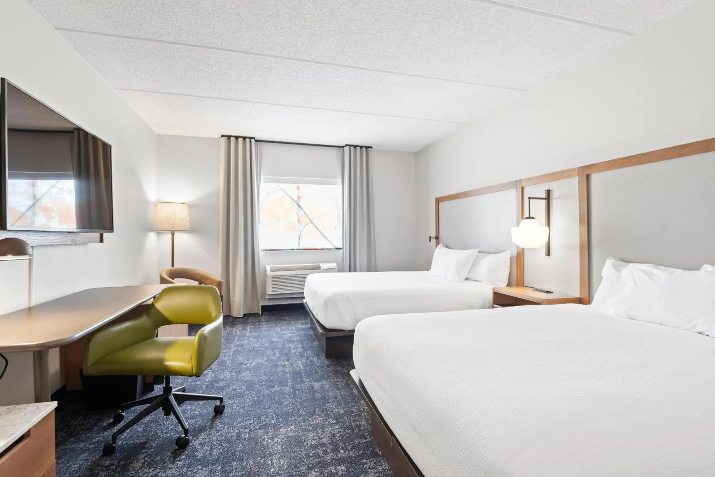 Double Room with Two Double Beds in Fairfield Inn & Suites by Marriott Hickory Double Room with Two Double Beds in Fairfield Inn & Suites by Marriott Hickory