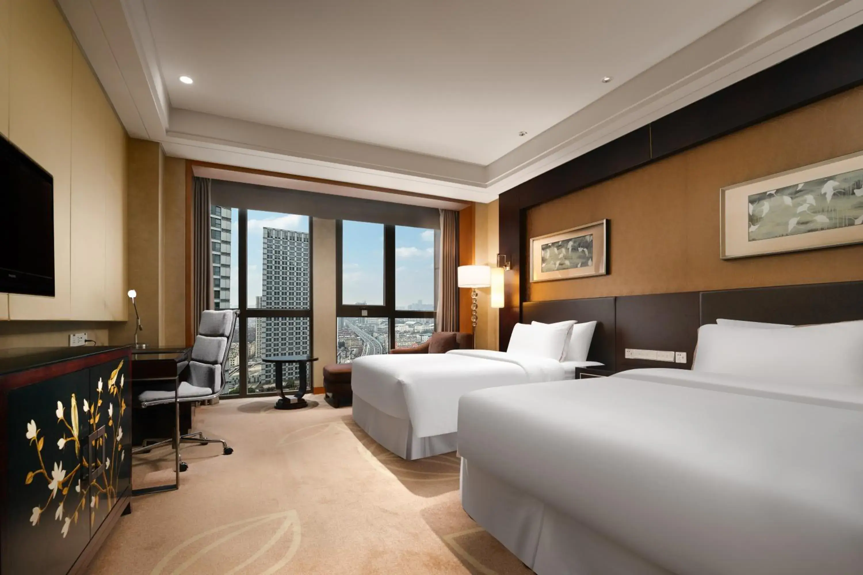 Club level, Guest room, 2 Double, City view, High floor in The Westin Hefei Baohe Club level, Guest room, 2 Double, City view, High floor in The Westin Hefei Baohe