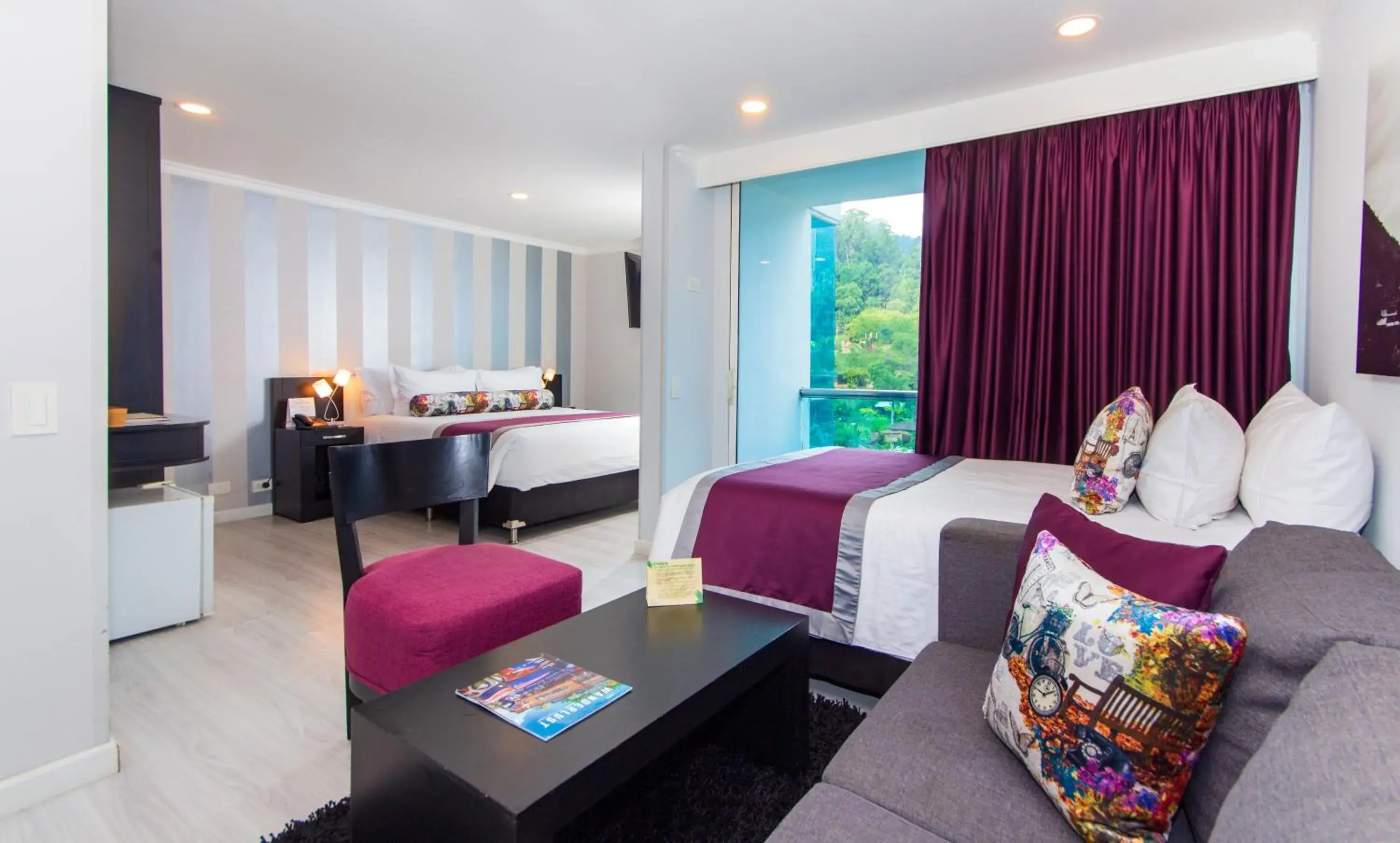 Deluxe Double Room with Extra Bed - single occupancy in The Morgana Poblado Suites Hotel Deluxe Double Room with Extra Bed - single occupancy in The Morgana Poblado Suites Hotel