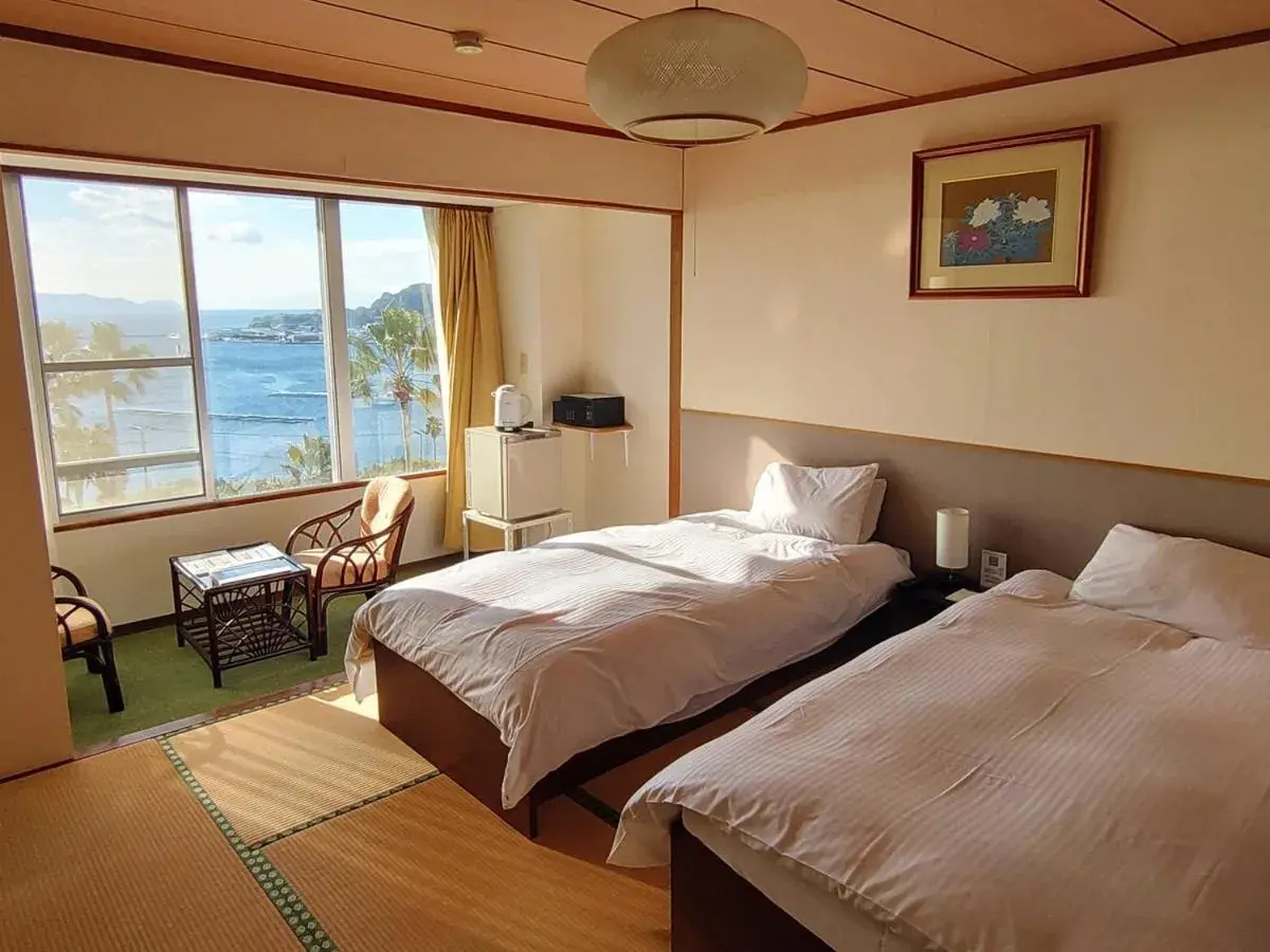 Standard Twin Room in Ibusuki Phoenix Hotel Standard Twin Room in Ibusuki Phoenix Hotel