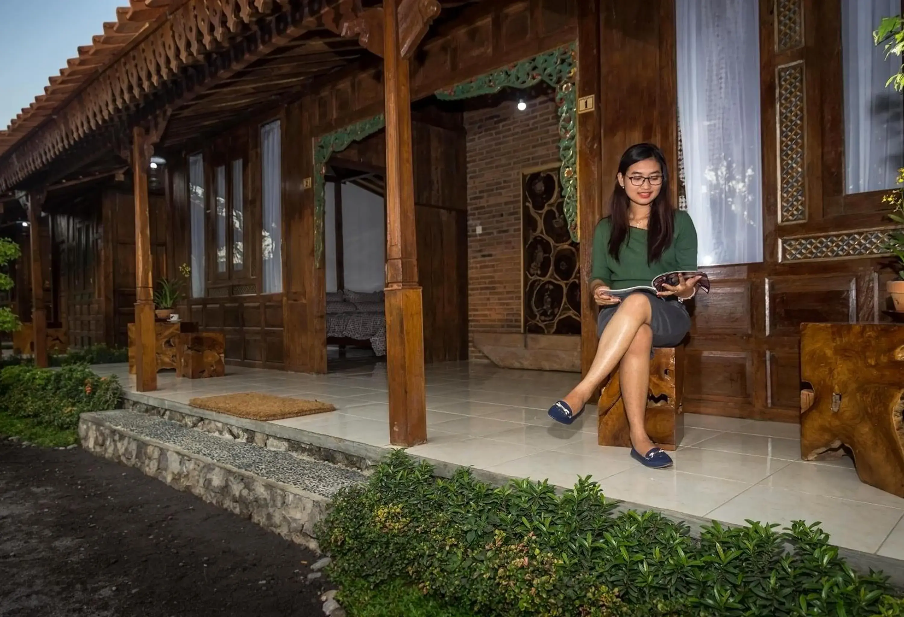 Family Bungalow in The Omah Borobudur Family Bungalow in The Omah Borobudur