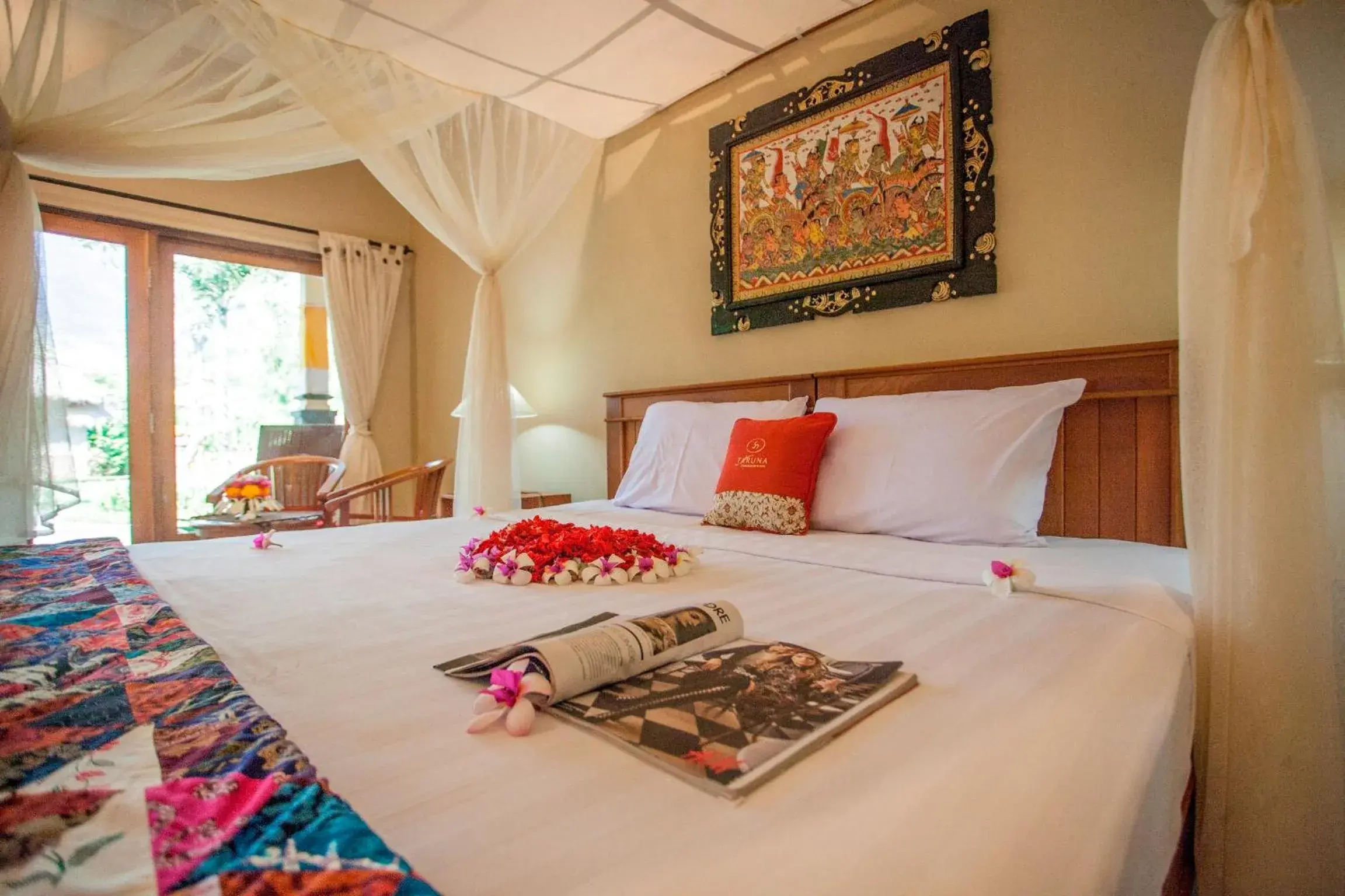 Suite Double or Twin Bed Garden View in Taruna Boutique Homestay & Spa Suite Double or Twin Bed Garden View in Taruna Boutique Homestay & Spa