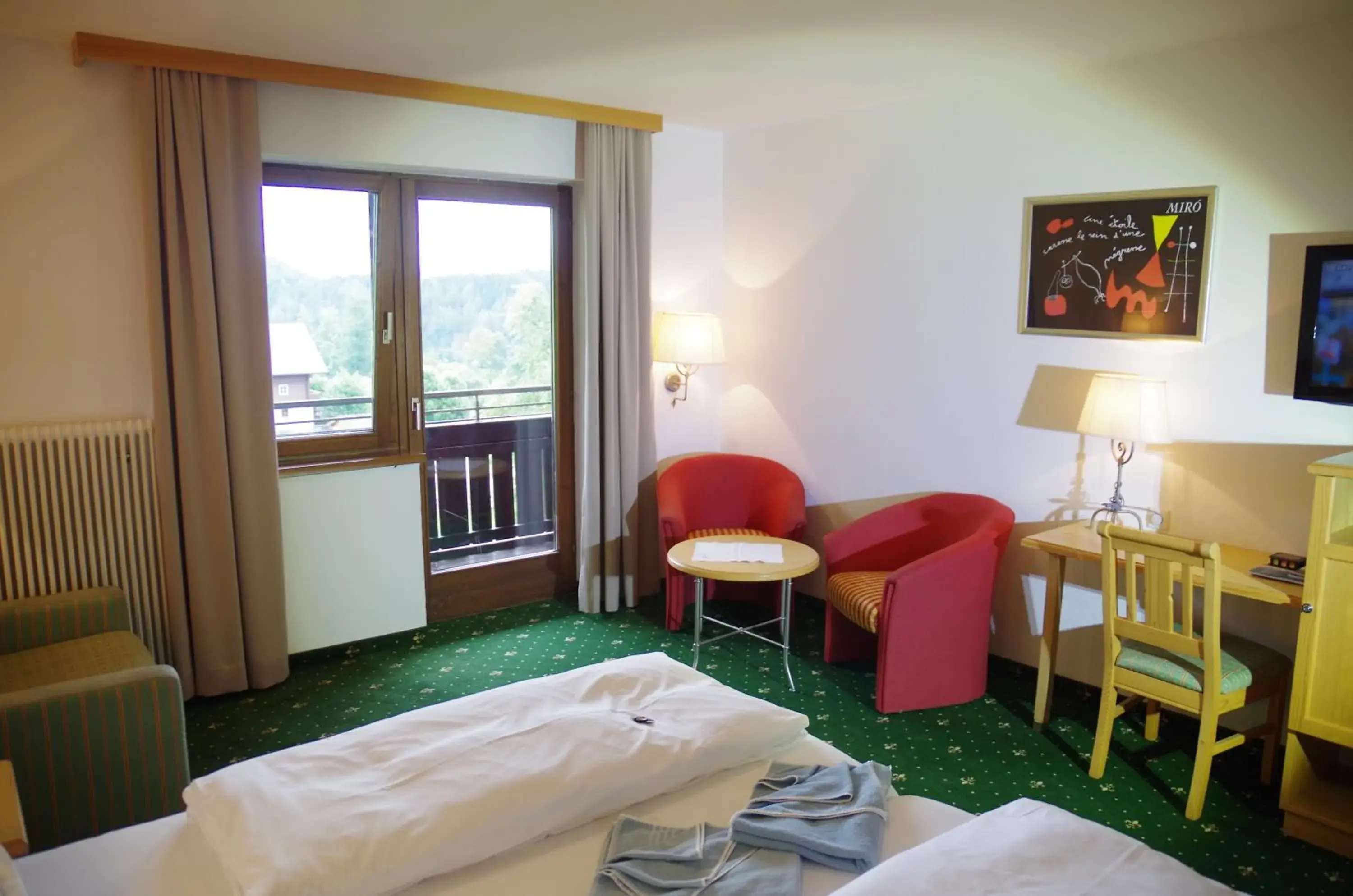 Comfort Double Room with Balcony in Hotel Berghof Comfort Double Room with Balcony in Hotel Berghof