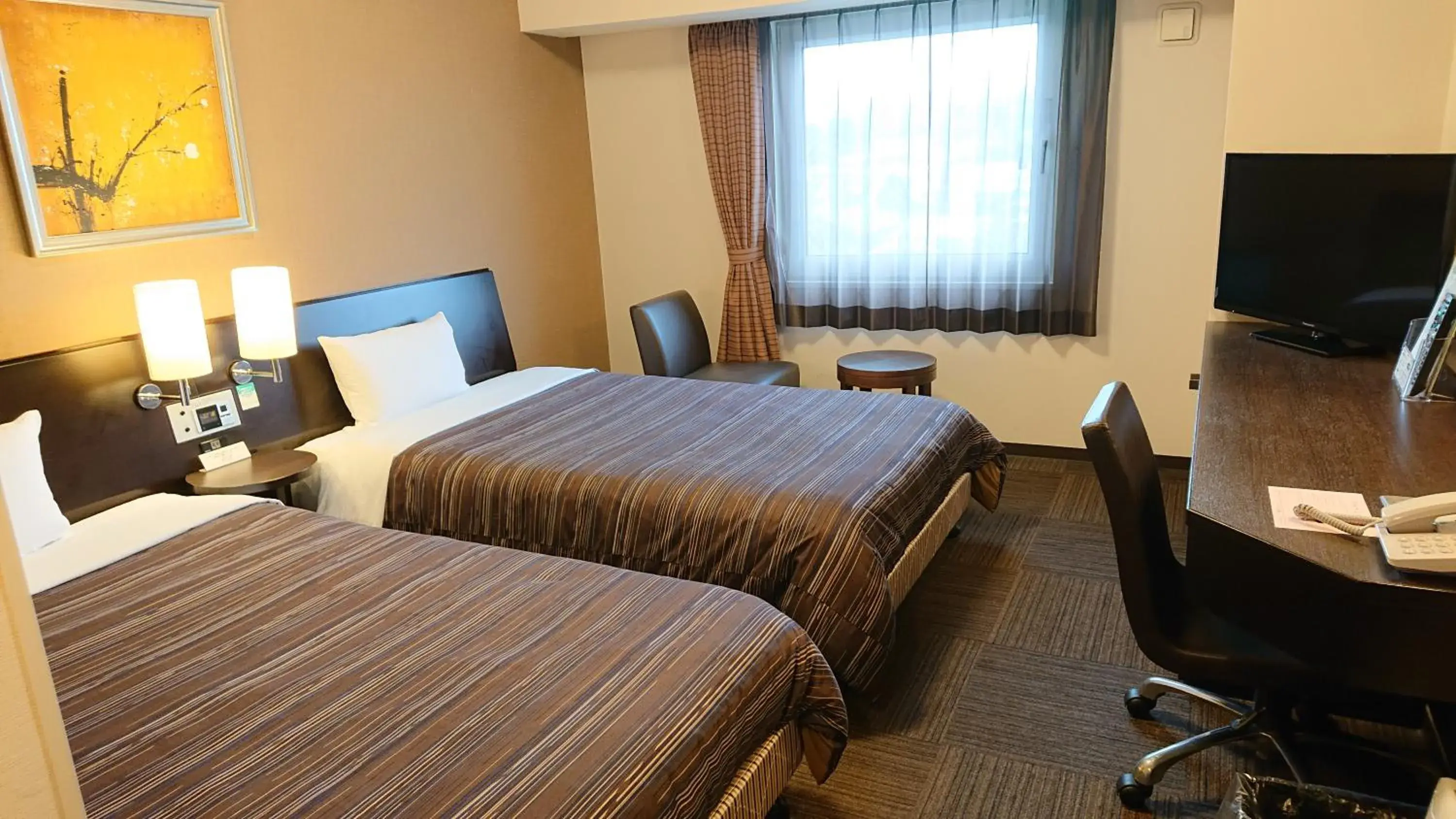 Comfort Twin Room Smoking in Route Inn Grantia Wakuranoyado Igauenojomae Comfort Twin Room Smoking in Route Inn Grantia Wakuranoyado Igauenojomae