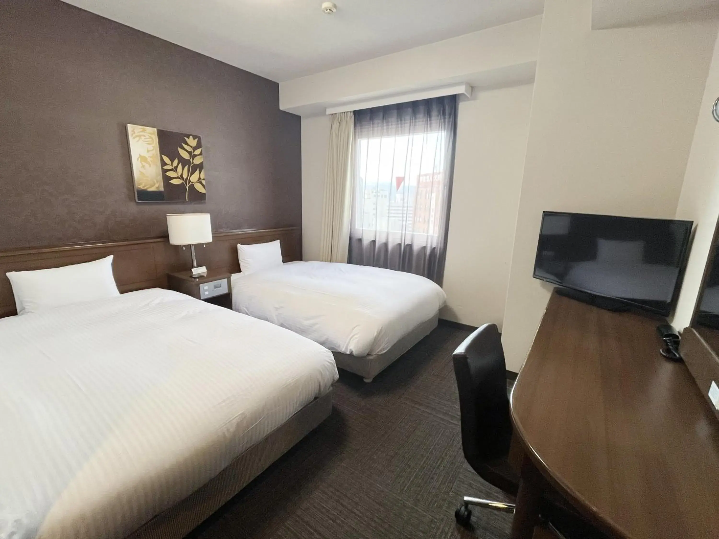 Twin Room - single occupancy - Non-Smoking in Hotel Route-Inn Fukui Ekimae Twin Room - single occupancy - Non-Smoking in Hotel Route-Inn Fukui Ekimae
